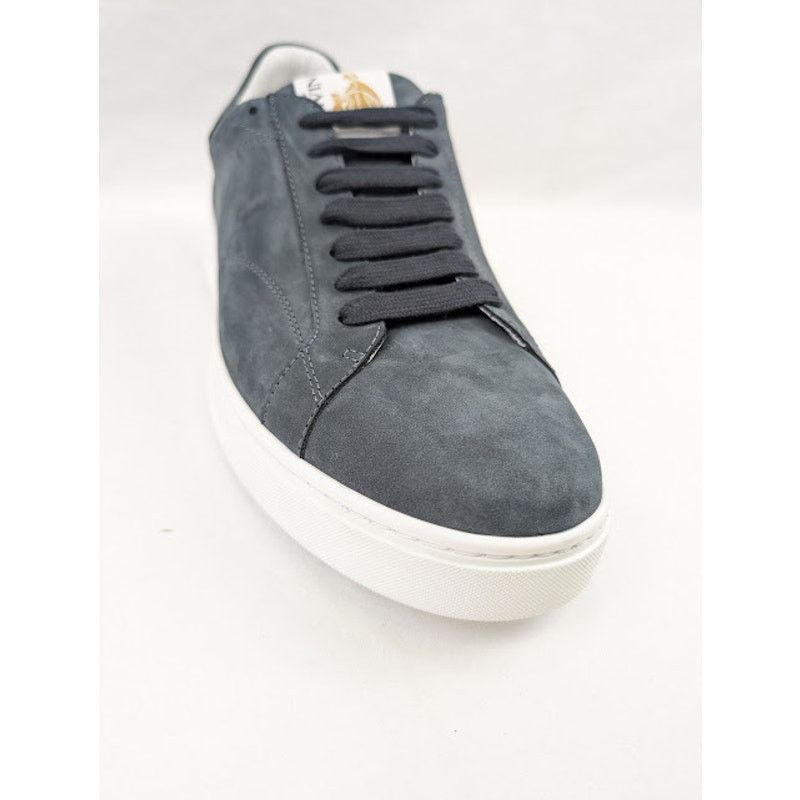 Lanvin o1rshd1 DDB0 Low-Top Sneakers in Navy Blue Size US 13 / EU 46 - 5 Thumbnail