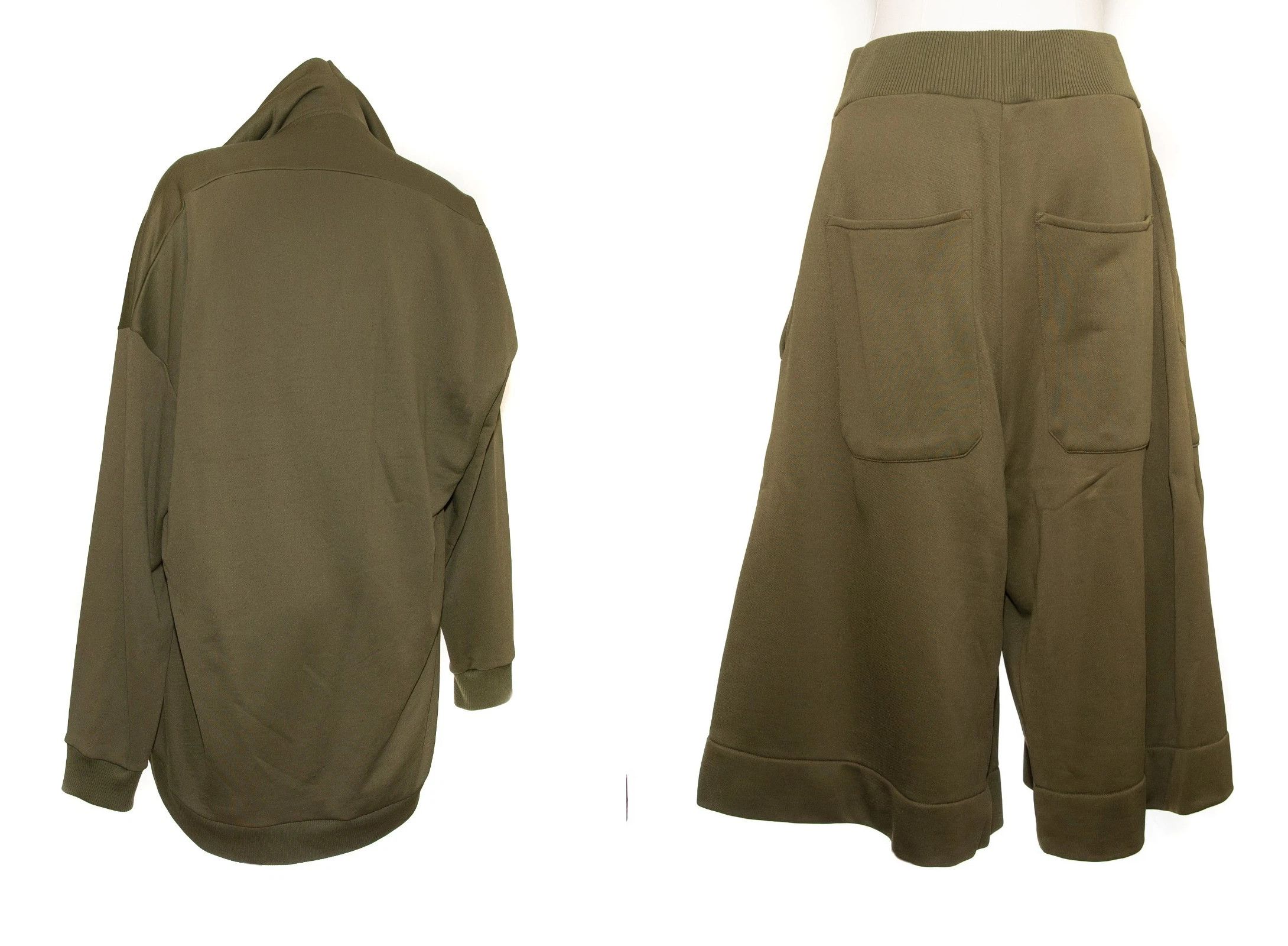 Marques'Almeida Marques Almeida Oversized Jersey Hoodie+Shorts (BUNDLE) Size US 32 / EU 48 - 2 Thumbnail