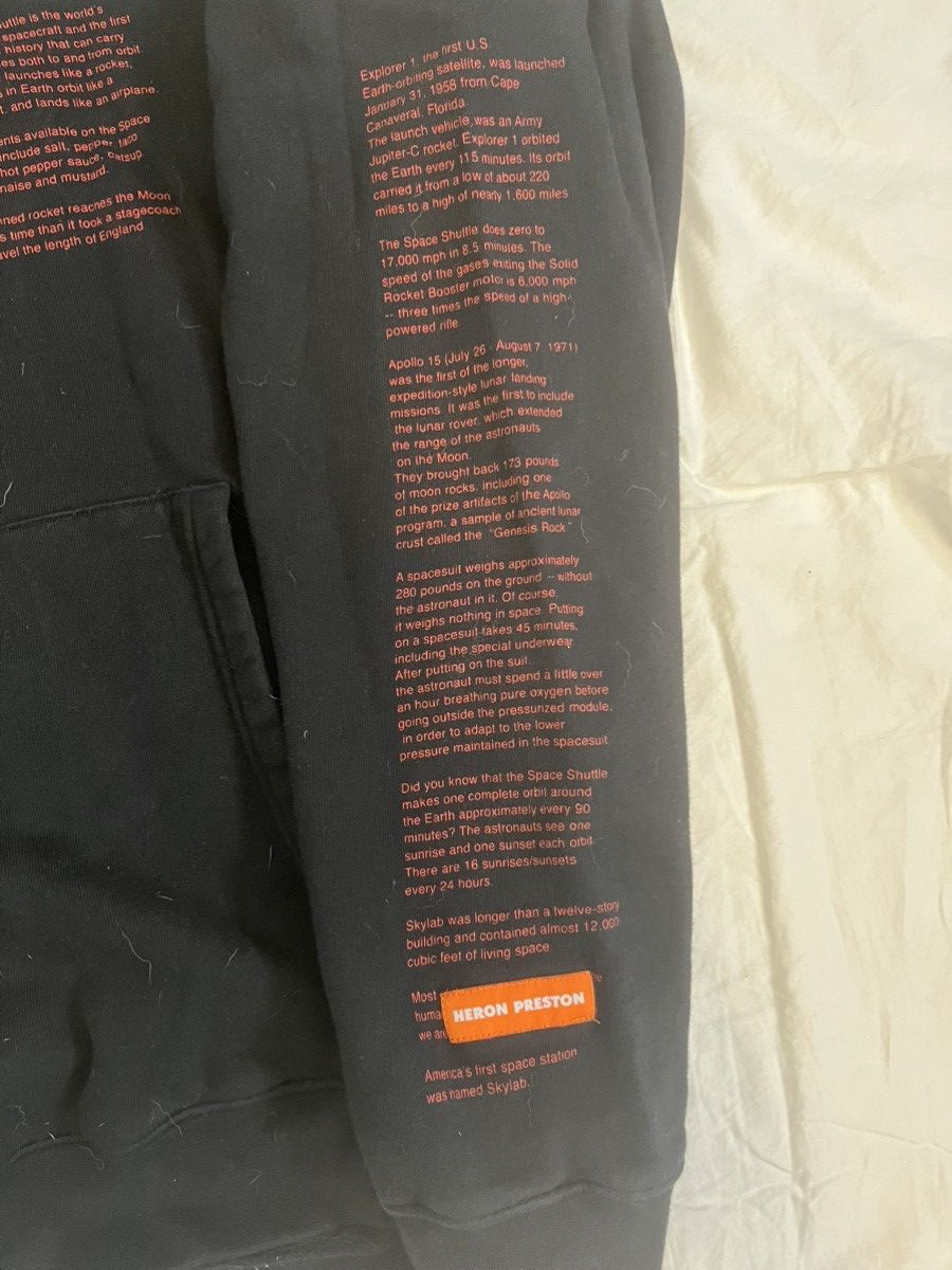 Heron Preston Heron Preston “NASA” Hoodie Size US L / EU 52-54 / 3 - 4 Thumbnail