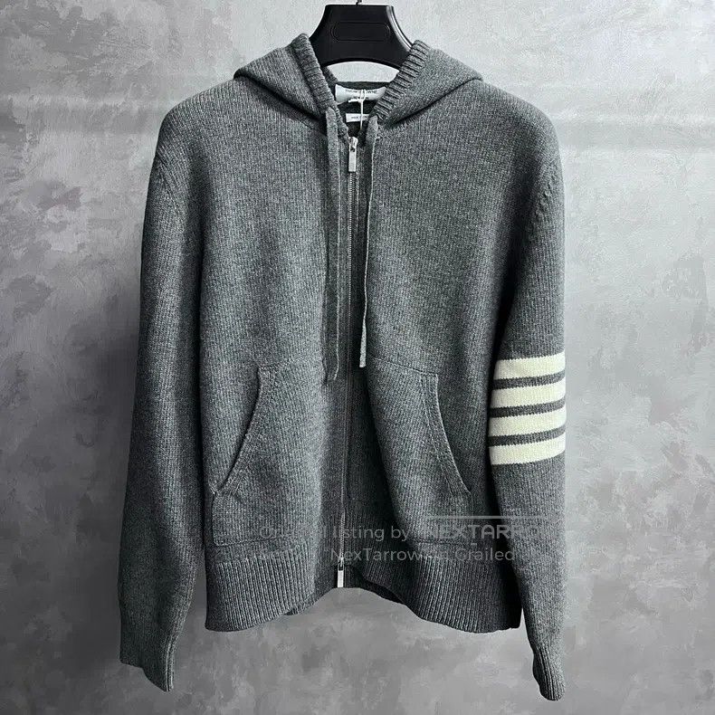 Thom Browne Thom Browne Hooded Long Sleeve Sweatshirt Size US L / EU 52-54 / 3 - 1 Thumbnail