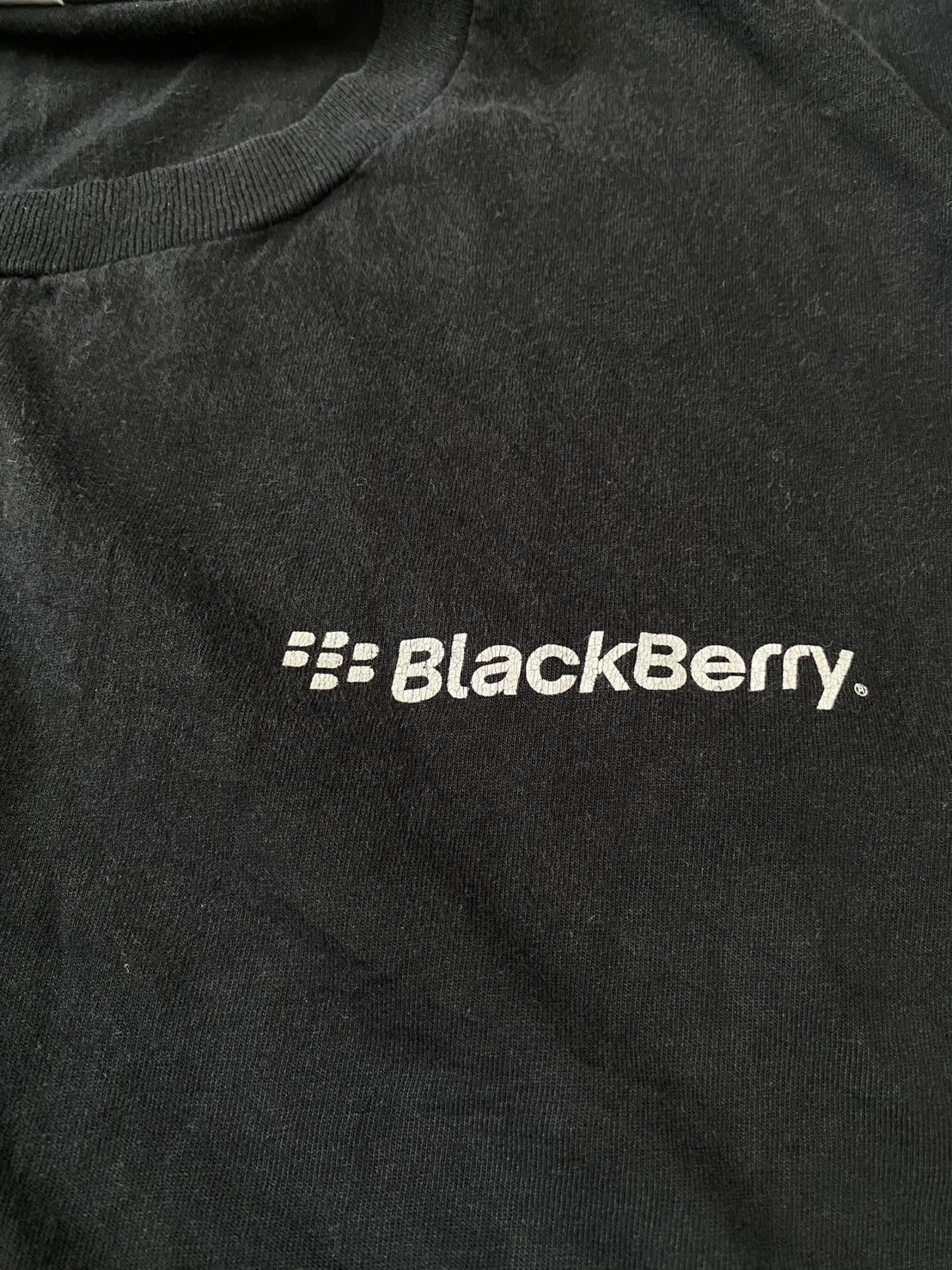 American Apparel × Apple × Vintage Vintage Y2K BlackBerry Promo Tee Size US M / EU 48-50 / 2 - 3 Thumbnail
