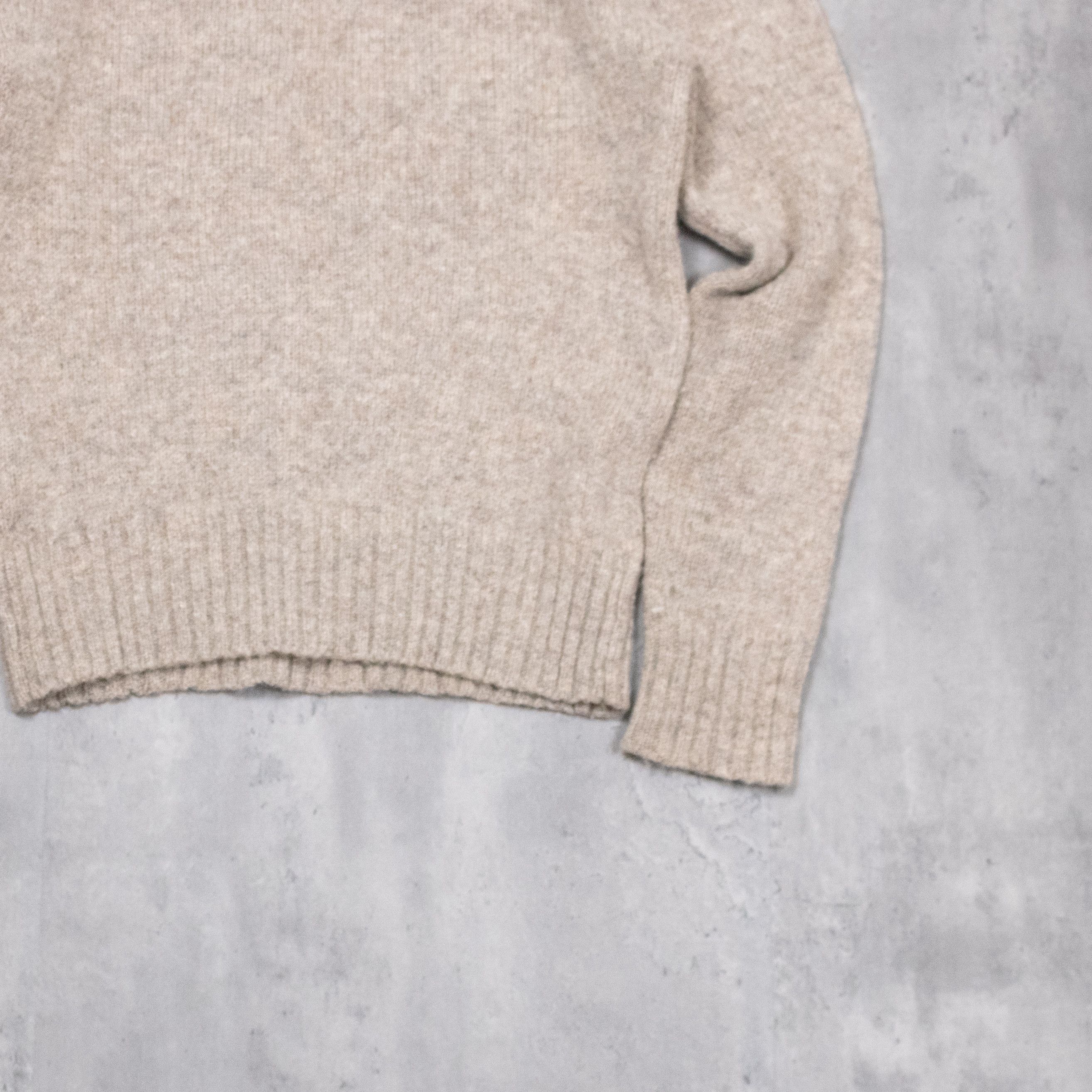 Vintage Vintage 1980's 80's Wool Grey Diamond Pattern Sweater Size US S / EU 44-46 / 1 - 6 Thumbnail