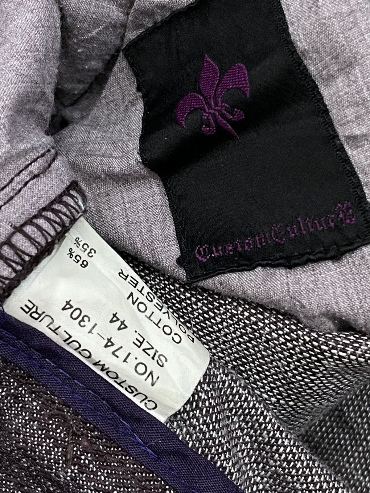 Japanese Brand CUSTOM CULTURE JAPAN DESIGNER 1990S PUNK MULTIZIP RARE DENIM Size US 30 / EU 46 - 13 Thumbnail