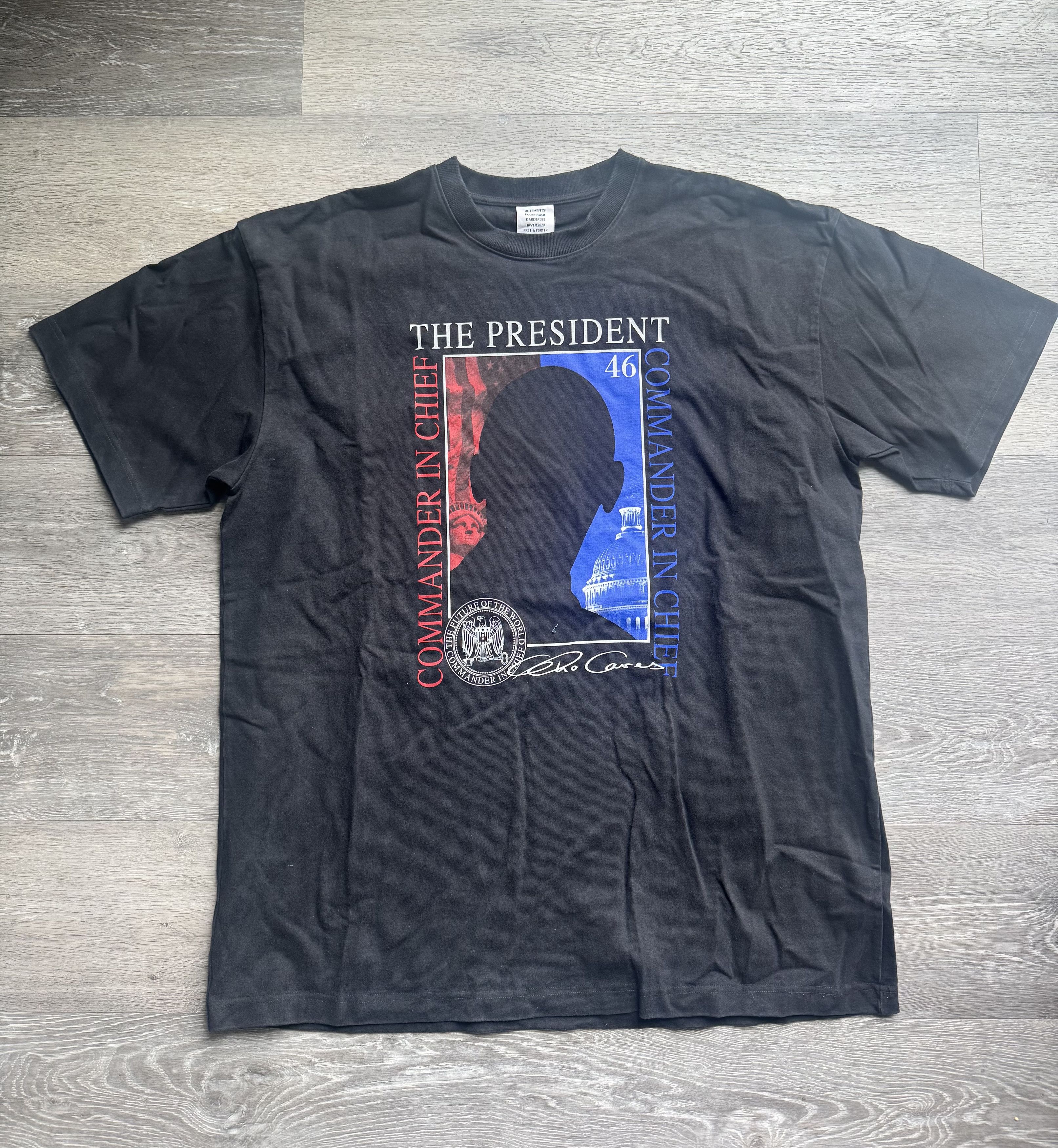 Vetements Vetements The President T-Shirt Size US L / EU 52-54 / 3 - 3 Thumbnail