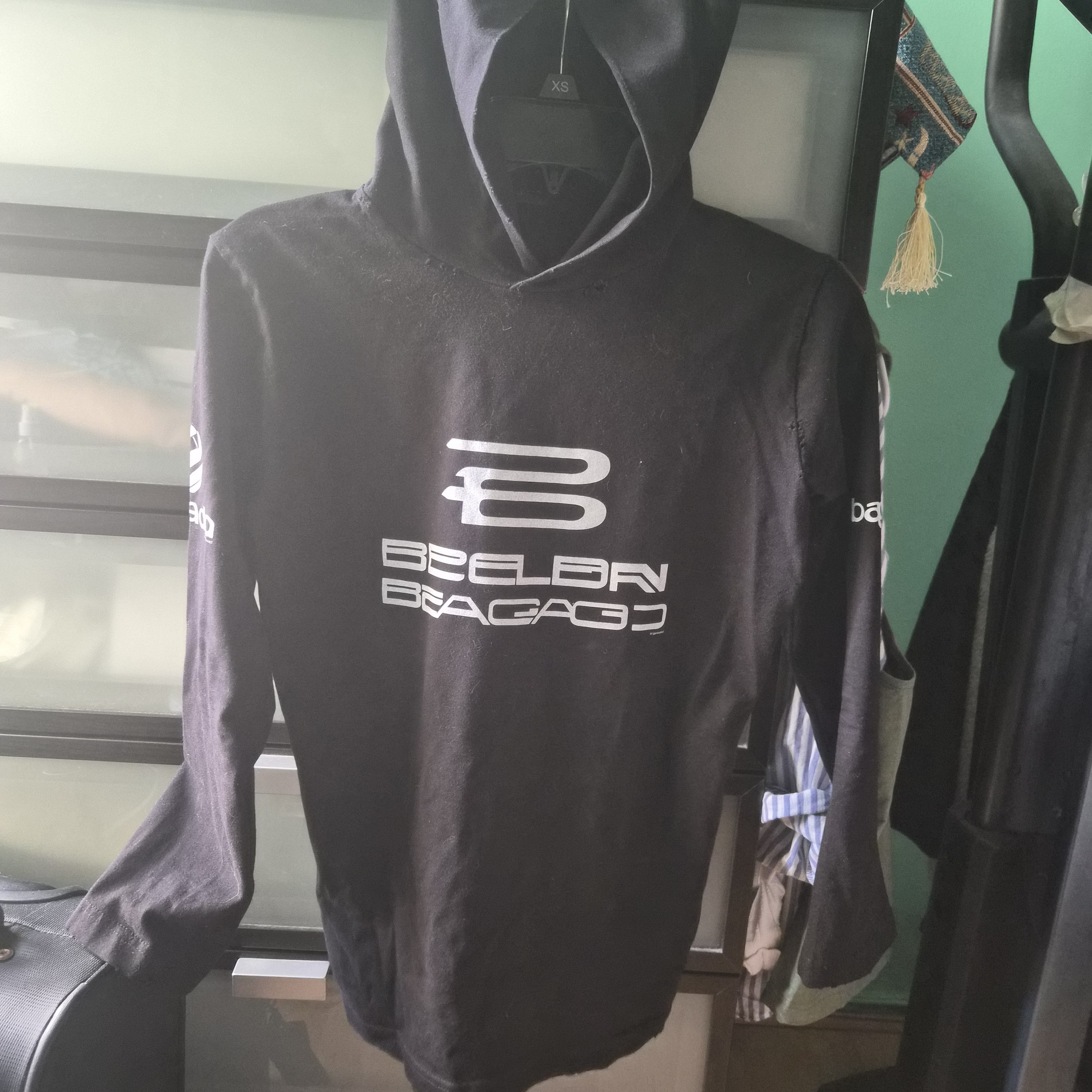 Balenciaga Balenciaga AI Generated Hooded T-Shirt | Grailed