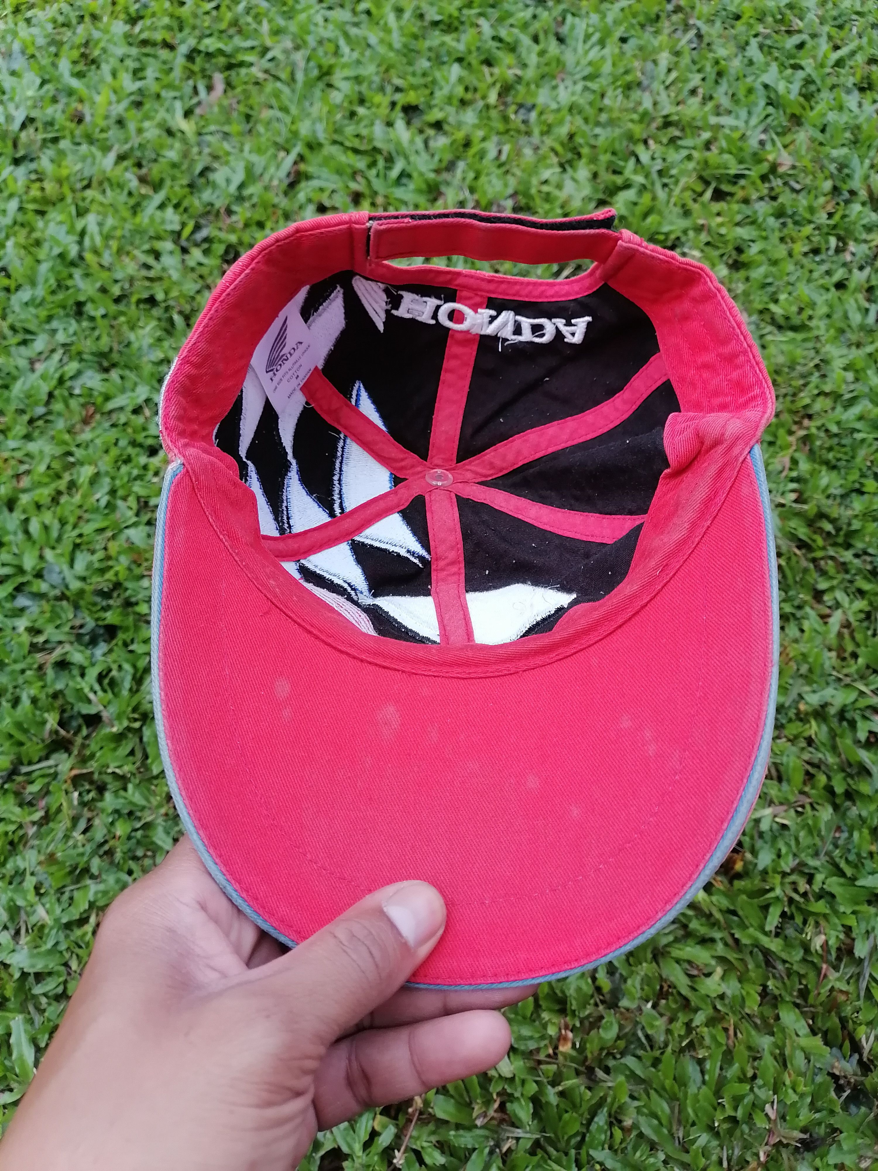 Honda × Sports Specialties Vintage Honda Motorcycle Japan Sharktooth Strap Caps Size ONE SIZE - 5 Thumbnail