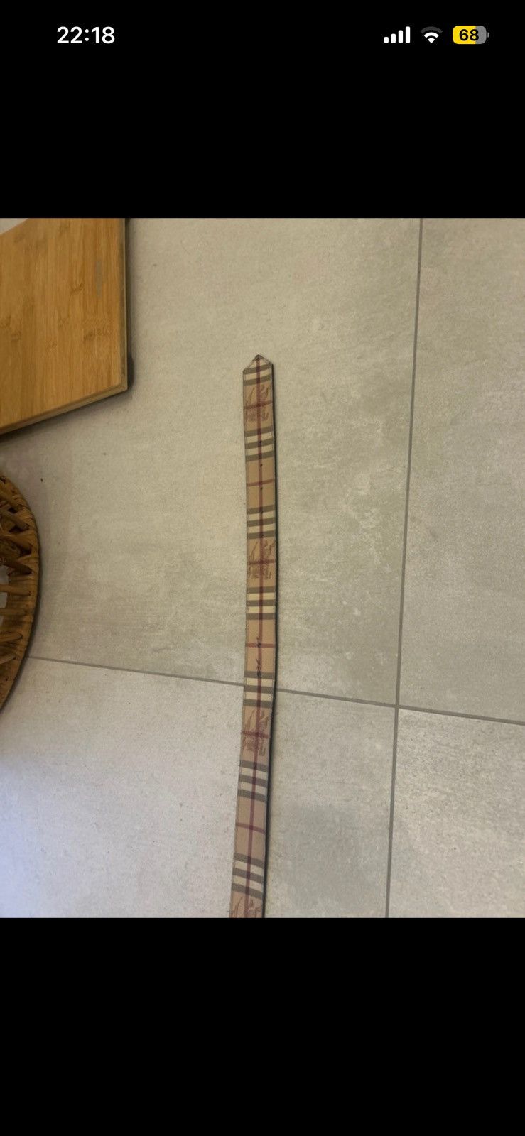 Burberry Burberry Bekt Size 38 - 6 Thumbnail