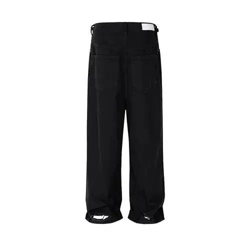 Other Y2K Washed Distressed Hole Baggy Jeans Size US 30 / EU 46 - 4 Thumbnail