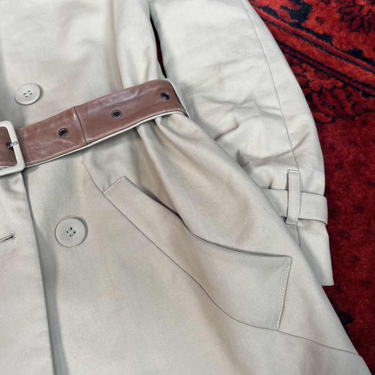High Fashion Designer Acne Studios Belted Trench Coat