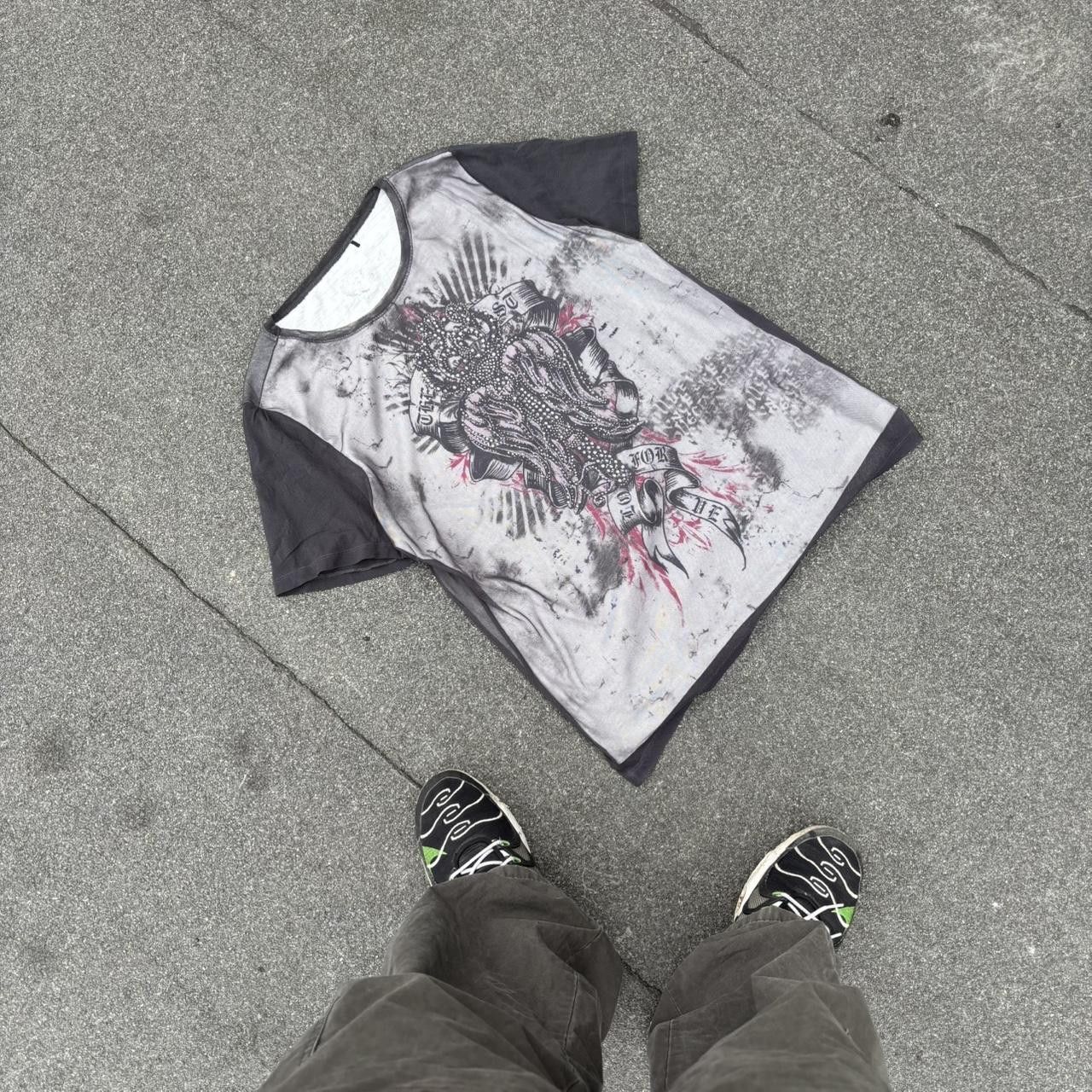 Japanese Brand × Vintage Mesh T-Shirt Size US M / EU 48-50 / 2 - 2 Thumbnail
