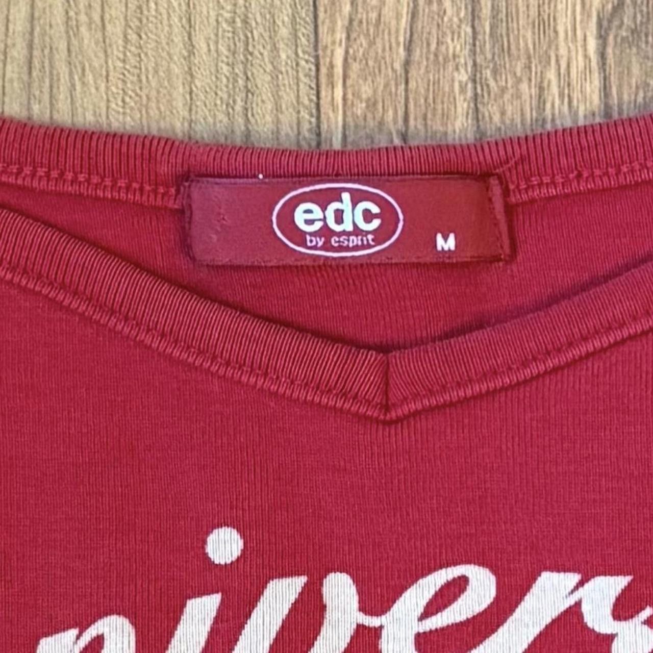 Other Y2K EDC by Espirit Red Tank Top Size M / US 6-8 / IT 42-44 - 3 Thumbnail