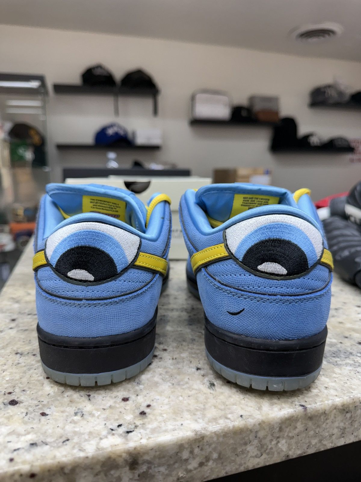 Nike Nike SB Blue Powerpuff Dunks Size US 8.5 / EU 41-42 - 4 Thumbnail