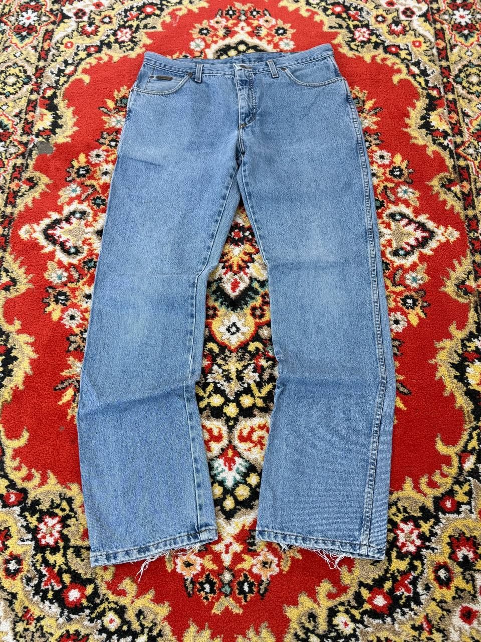 Wrangler Vintage Wrangler Straight Fit Jeans if6was style Size US 33 - 5 Thumbnail