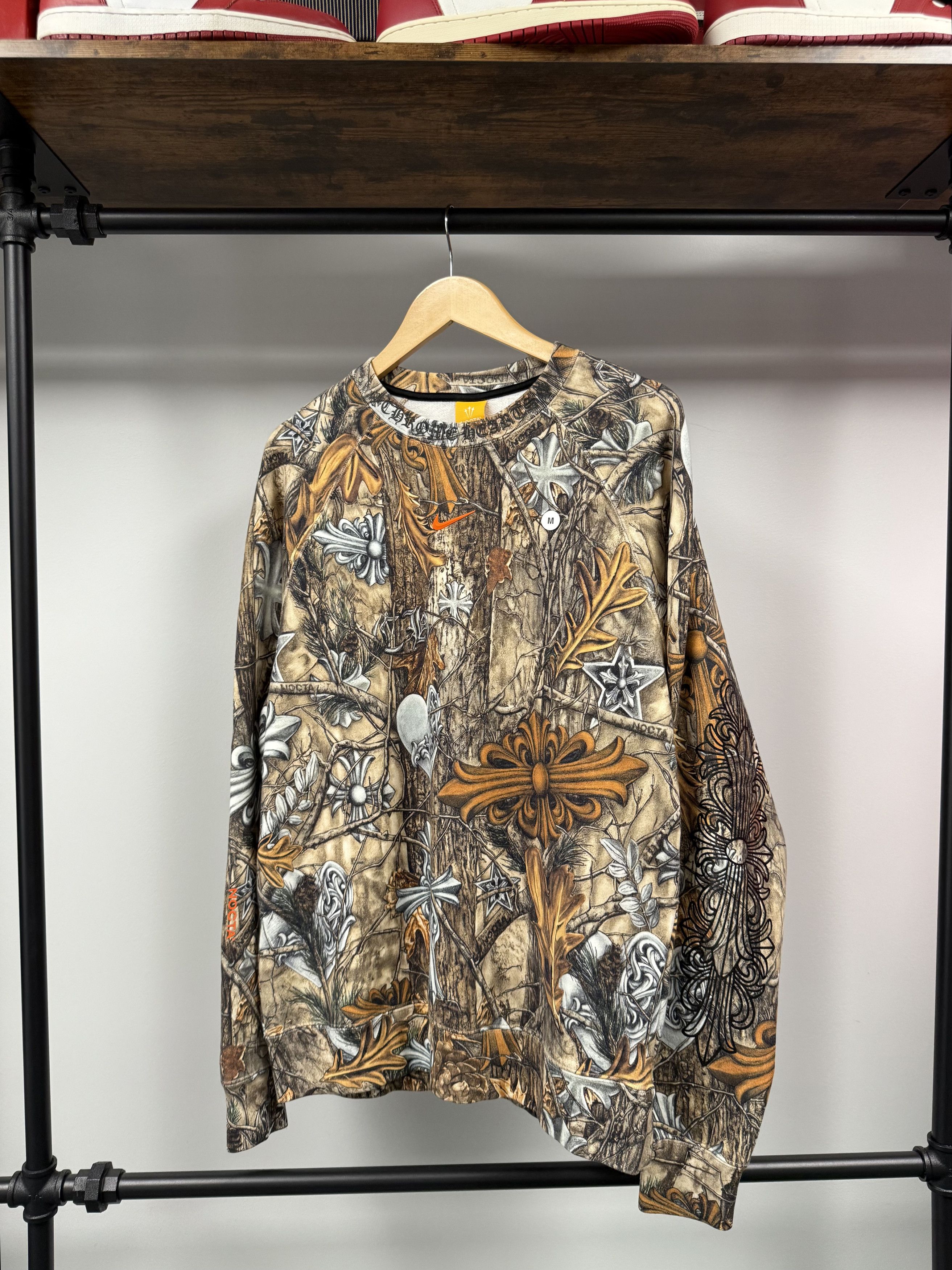 Chrome Hearts Nike x NOCTA x Chrome Hearts Crewneck - M Size US M / EU 48-50 / 2 - 2 Thumbnail