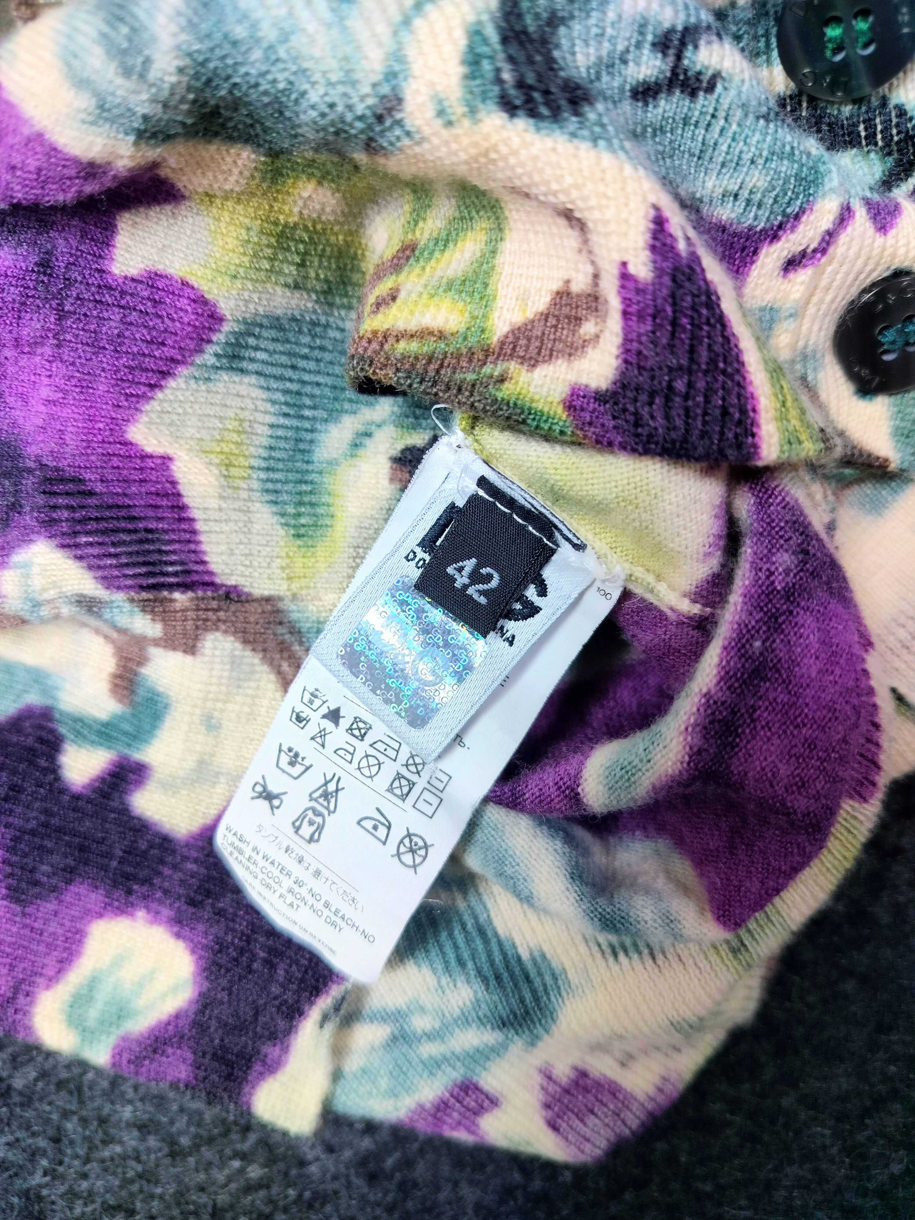 Dolce & Gabbana D&G Floral Cardigan Size M / US 6-8 / IT 42-44 - 8 Thumbnail