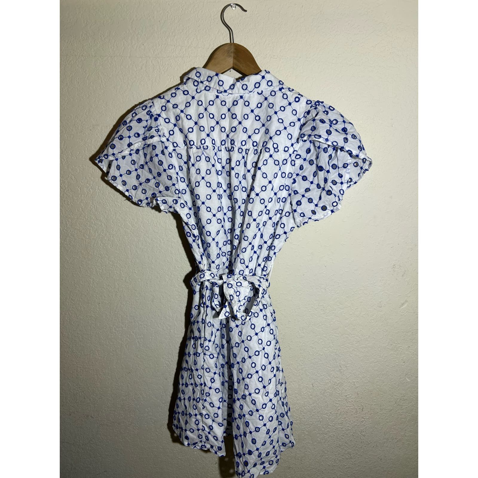ALEXIS Alexis x Target Dot Tulip Short Sleeve Embroidered Dress Size M / US 6-8 / IT 42-44 - 5 Thumbnail