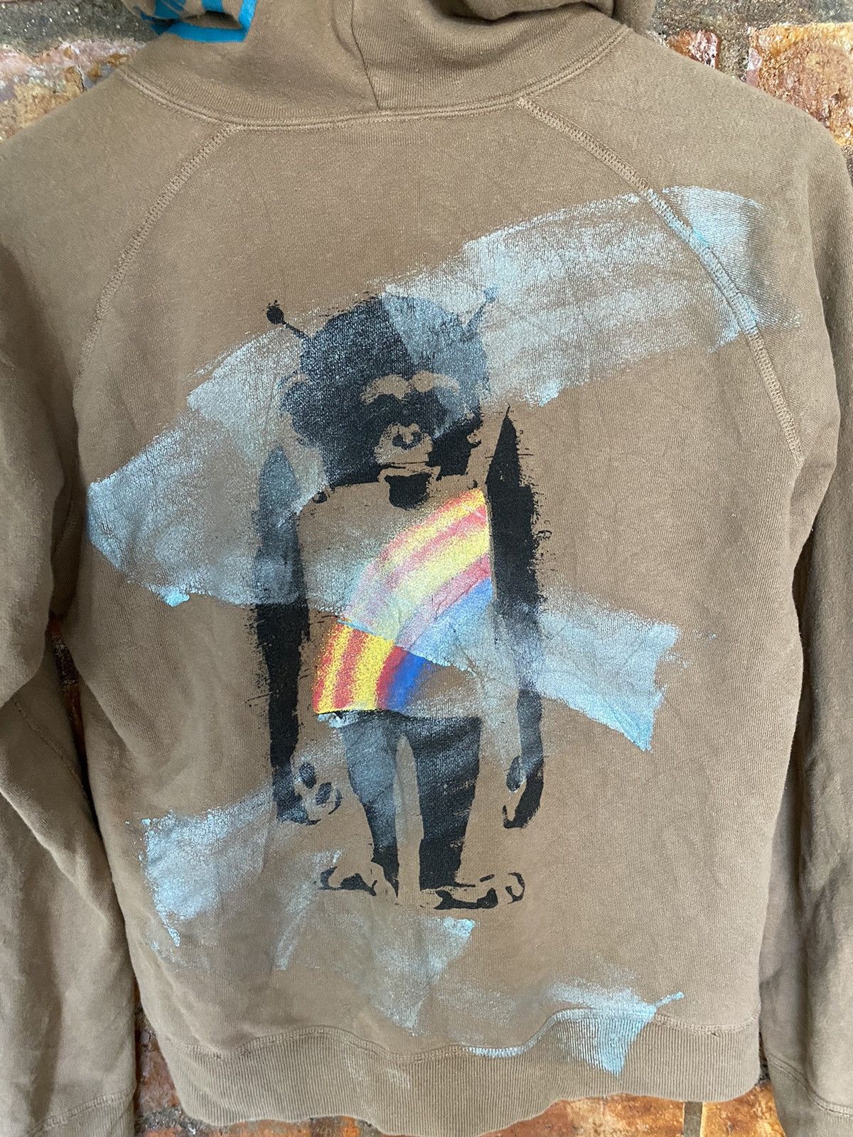 Japanese Brand RNA DNA 2001 generation Fuck You Chimpanzees hoodie Size US S / EU 44-46 / 1 - 7 Thumbnail