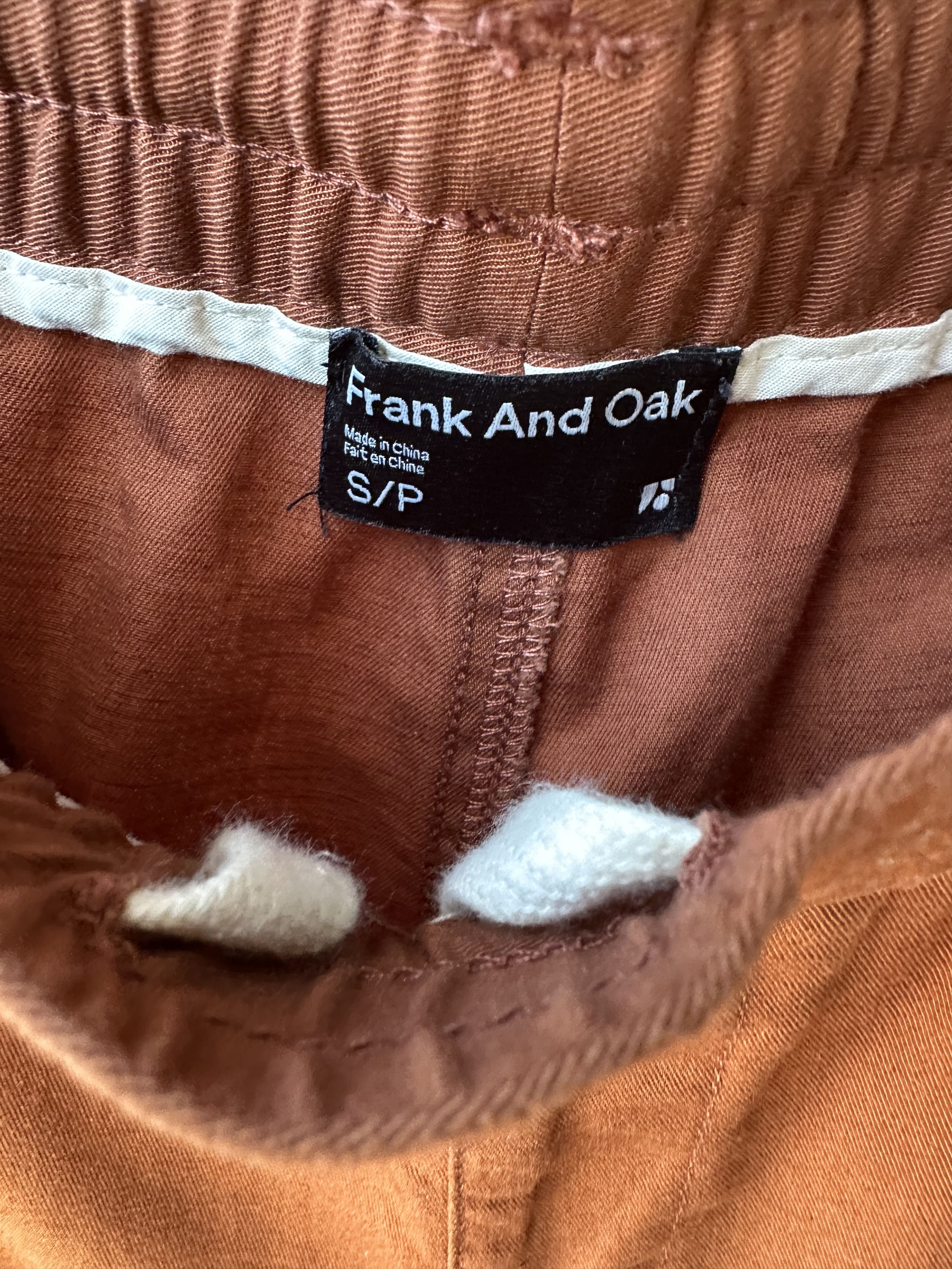 Frank & Oak Cotton Linen Shorts Size US 30 / EU 46 - 2 Thumbnail