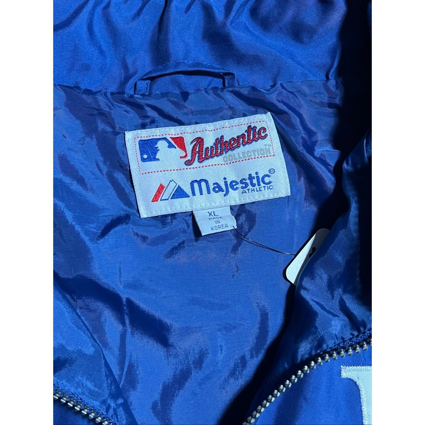 Majestic Vintage Majestic Kansas City Royals Pullover 1/4 Zip Jacket Size US XL / EU 56 / 4 - 4 Thumbnail