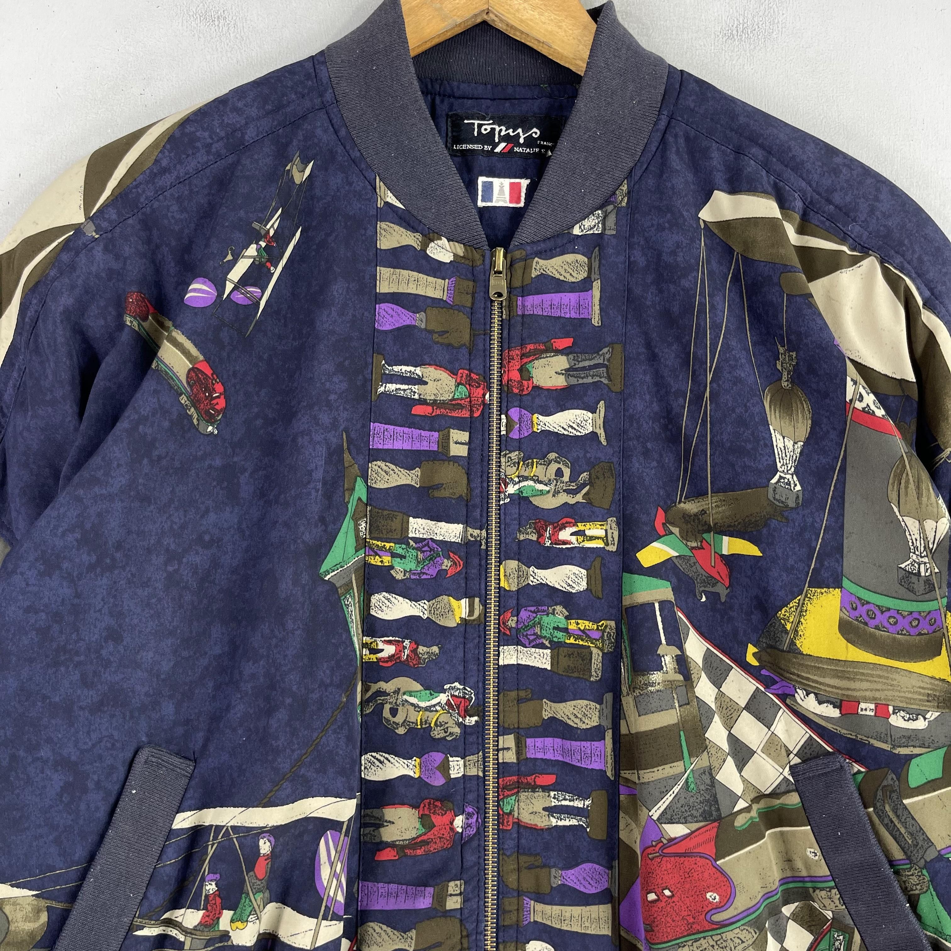 Japanese Brand × Vintage Vintage 90's Pop Art Artist Retro Style Baroque Jacket Size M / US 6-8 / IT 42-44 - 2 Thumbnail