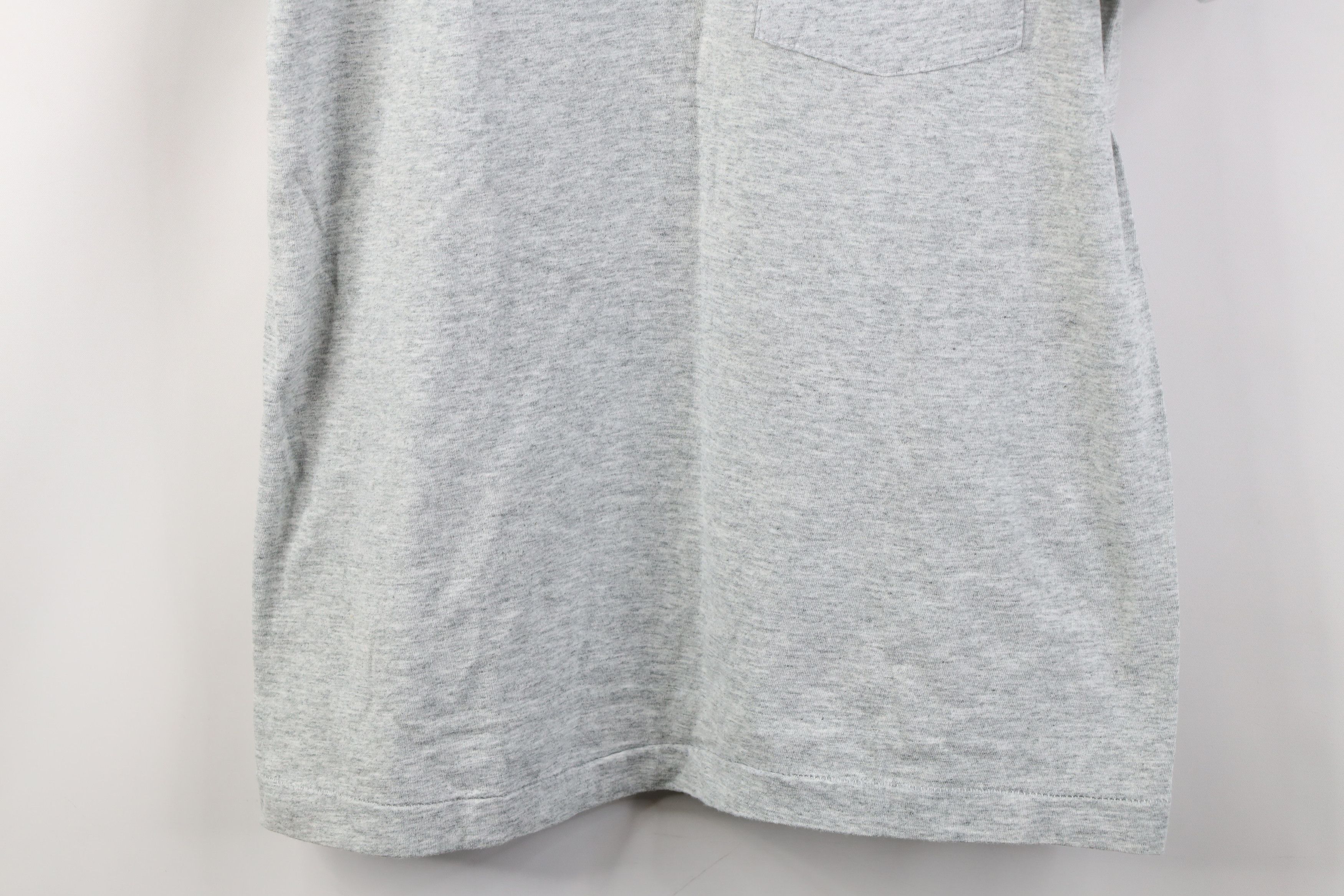 Vintage Vintage 90s Streetwear Short Sleeve Pocket T-Shirt Gray USA Size US L / EU 52-54 / 3 - 3 Thumbnail