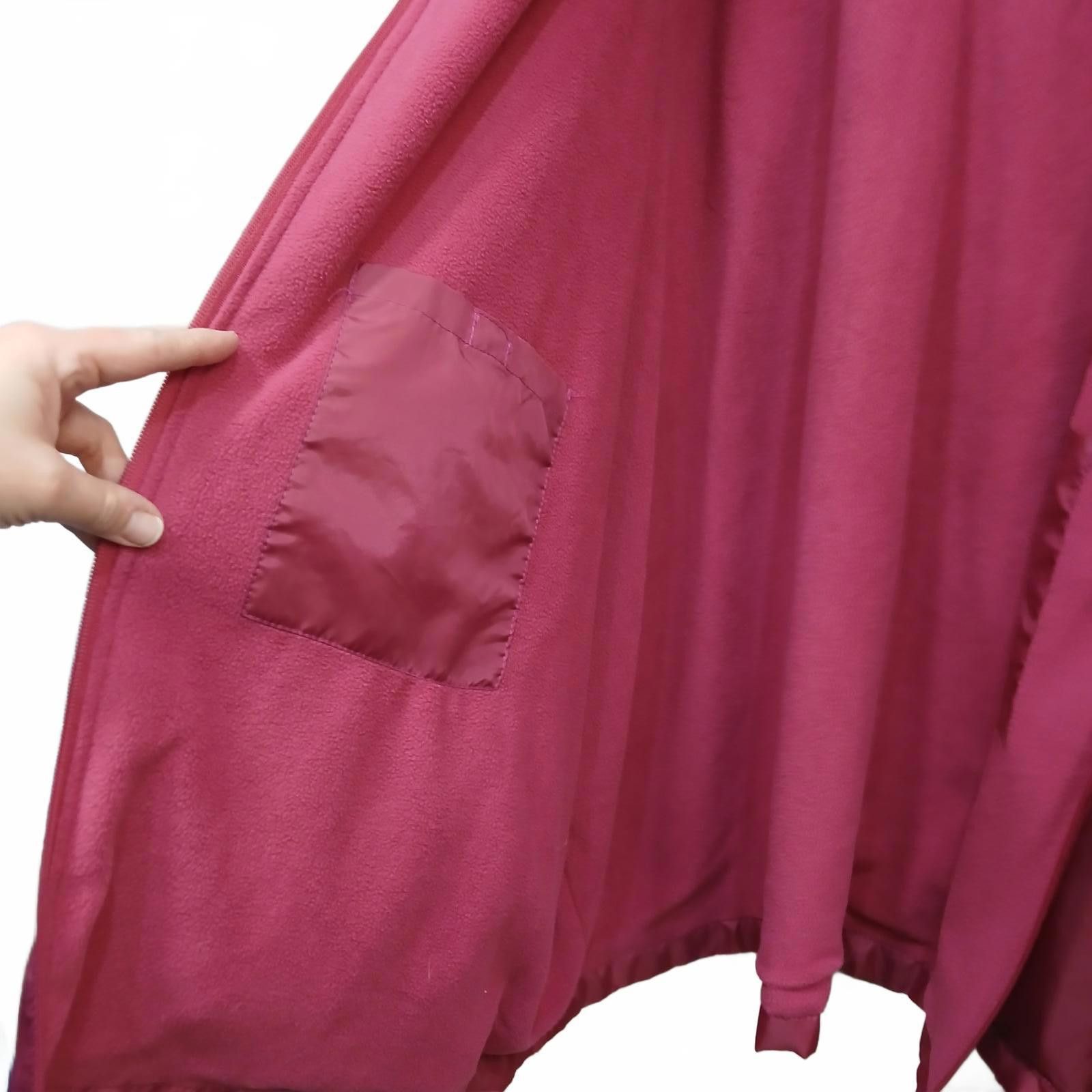 Designer 5XL Totes Pink Jacket Lined Women's Removable Hood Size 4XL / US 24-26 - 8 Thumbnail