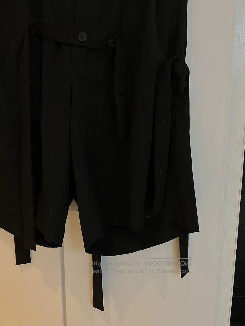 Yohji Yamamoto Yohji Yamamoto size 2 Black Ribbon Shorts Size US 28 / EU 44 - 3 Thumbnail