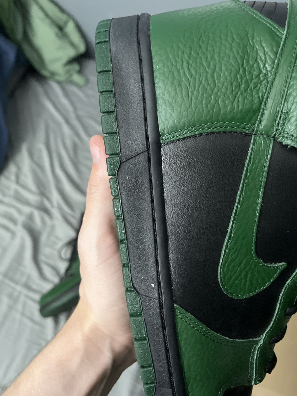Nike ‘12 Gorge Green Dunk High Size US 11 / EU 44 - 7 Thumbnail