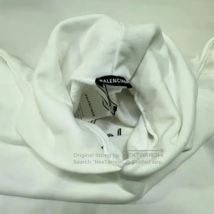 Balenciaga Balenciaga Unisex White Long Sleeve Sweatshirt. Size US XXS / EU 40 - 6 Thumbnail