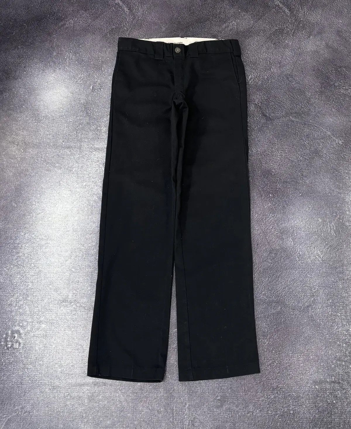 Dickies × Vintage Vintage Dickies 874 Slim Straight Black Skate Chino Pants Size US 32 / EU 48 - 2 Thumbnail