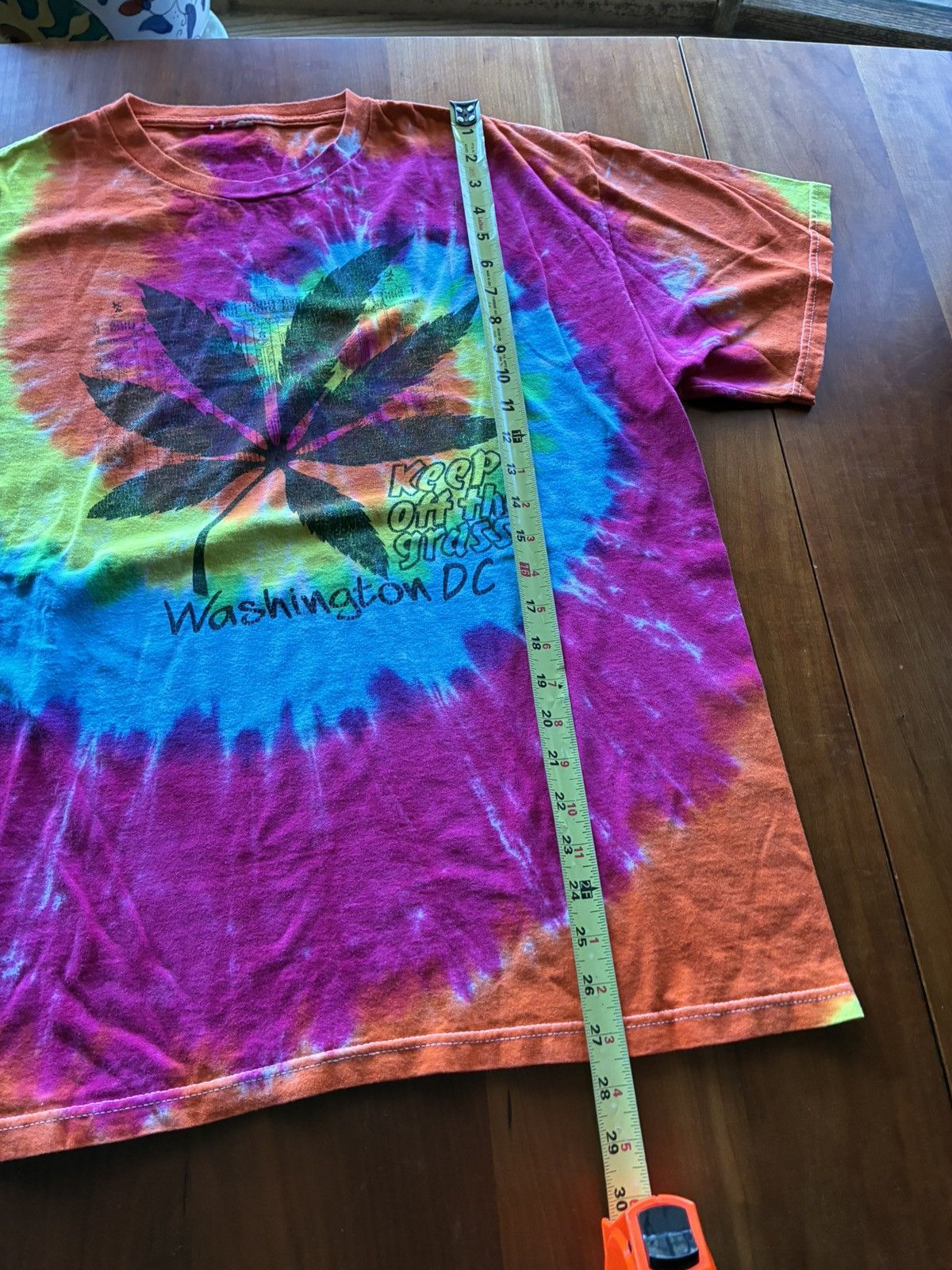 Vintage Vintage legalize weed tee shirt Size US XL / EU 56 / 4 - 4 Thumbnail