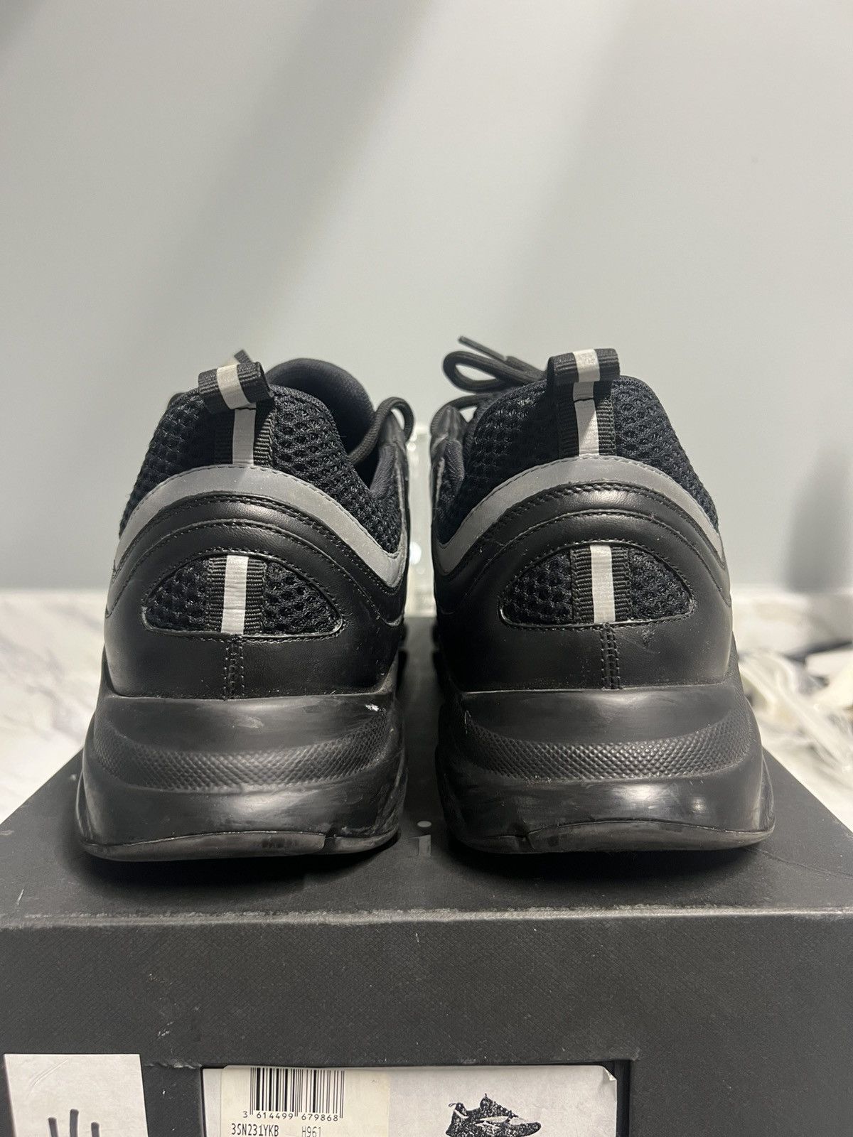 Dior Dior B22 Black/Neon Green Size US 12 / EU 45 - 4 Thumbnail