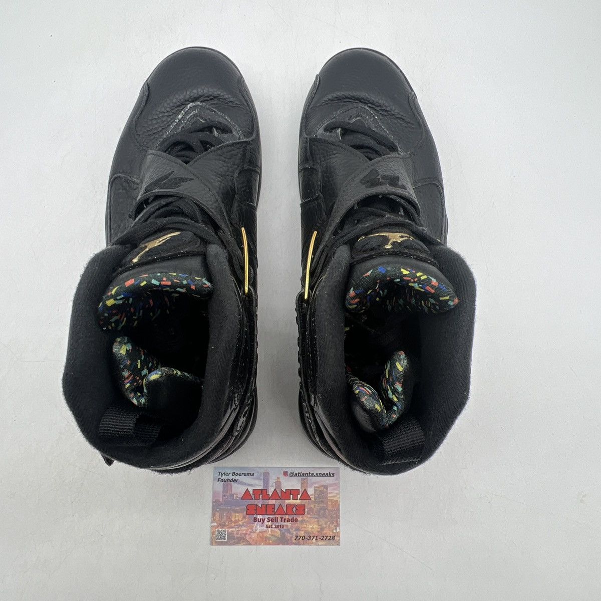 Jordan Brand Air Jordan 8 confetti Size US 9.5 / EU 42-43 - 6 Thumbnail