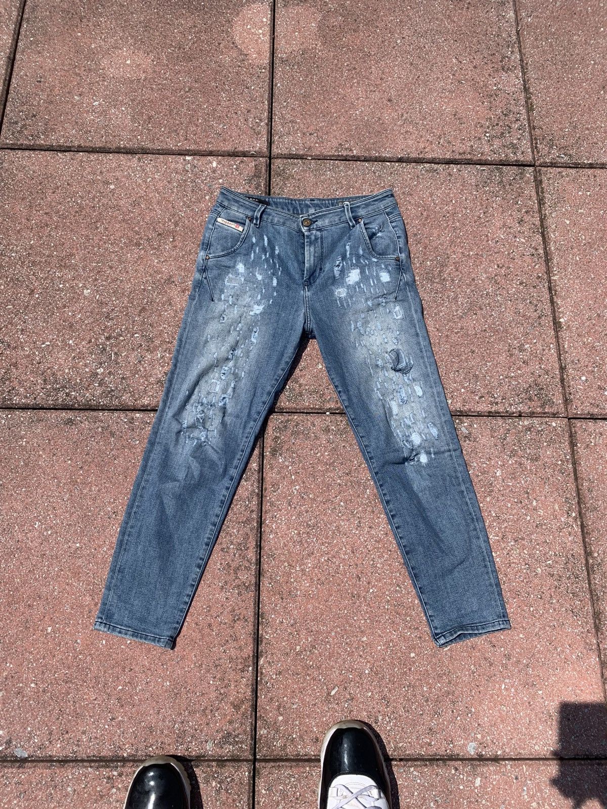 Diesel Diesel distressed jeans Size 25" / US 0 / IT 36 - 1 Thumbnail