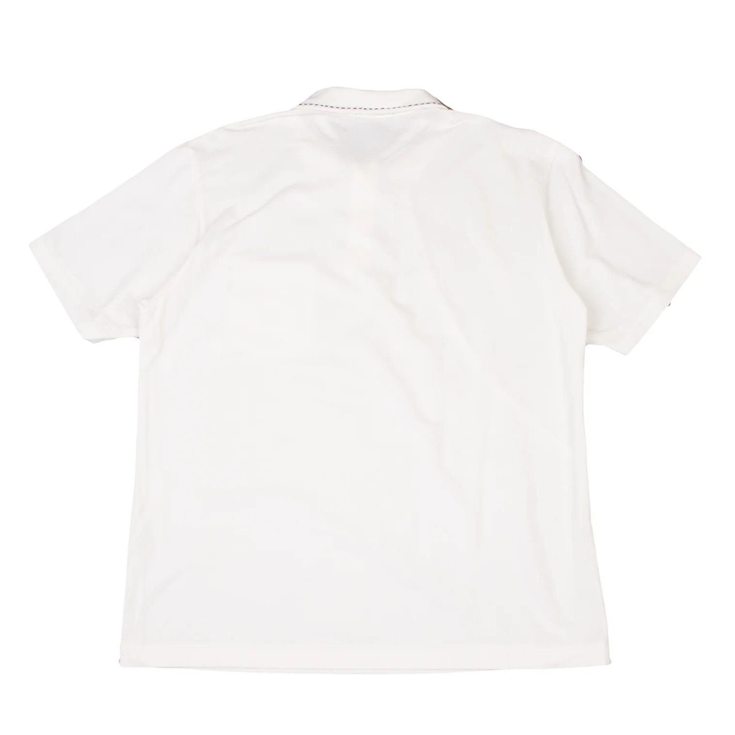Issey Miyake Contrast Patchwork Polo Shirt in White Size US XL / EU 56 / 4 - 10 Thumbnail
