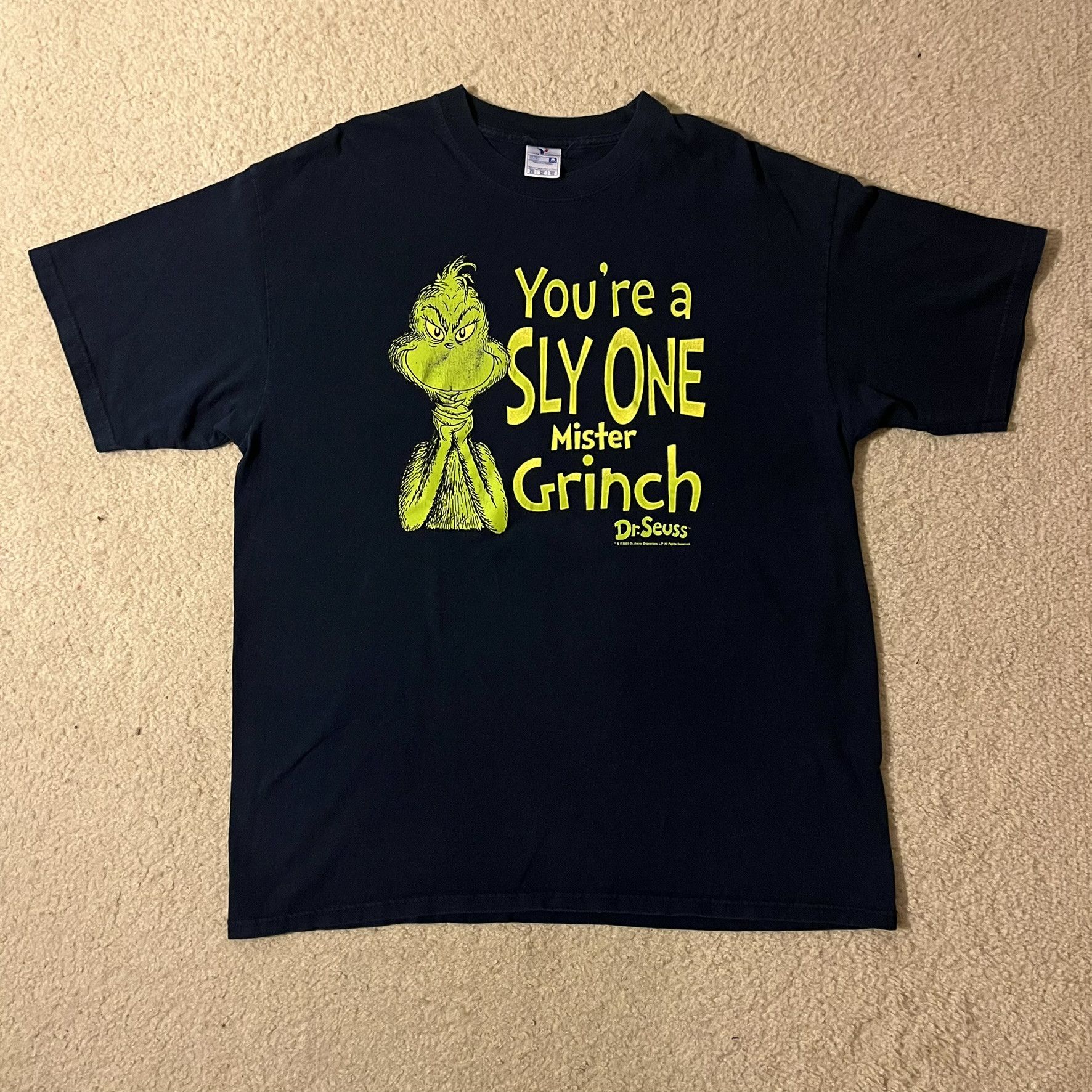 Other 00s You’re a Sly One Mister Grinch Official Dr.Seuss Tee Size US XL / EU 56 / 4 - 1 Thumbnail