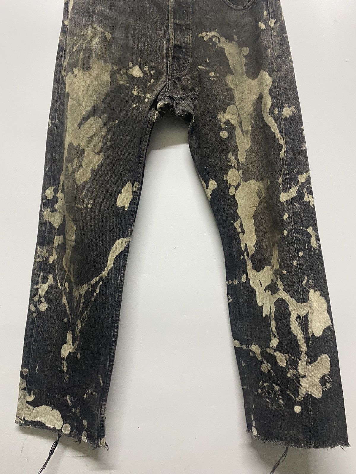 Levi's Vintage Levi’s 501 WPL 423 Distressed Denim Jeans Size US 32 / EU 48 - 4 Thumbnail