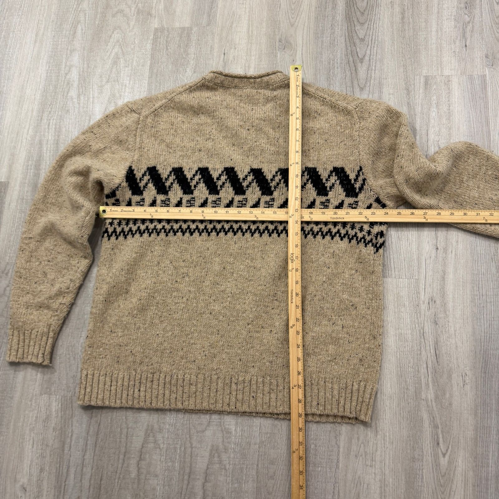 Gap Gap Wool Blend Roll Neck Fair Isle Sweater Men's Large Tall Size US L / EU 52-54 / 3 - 8 Thumbnail