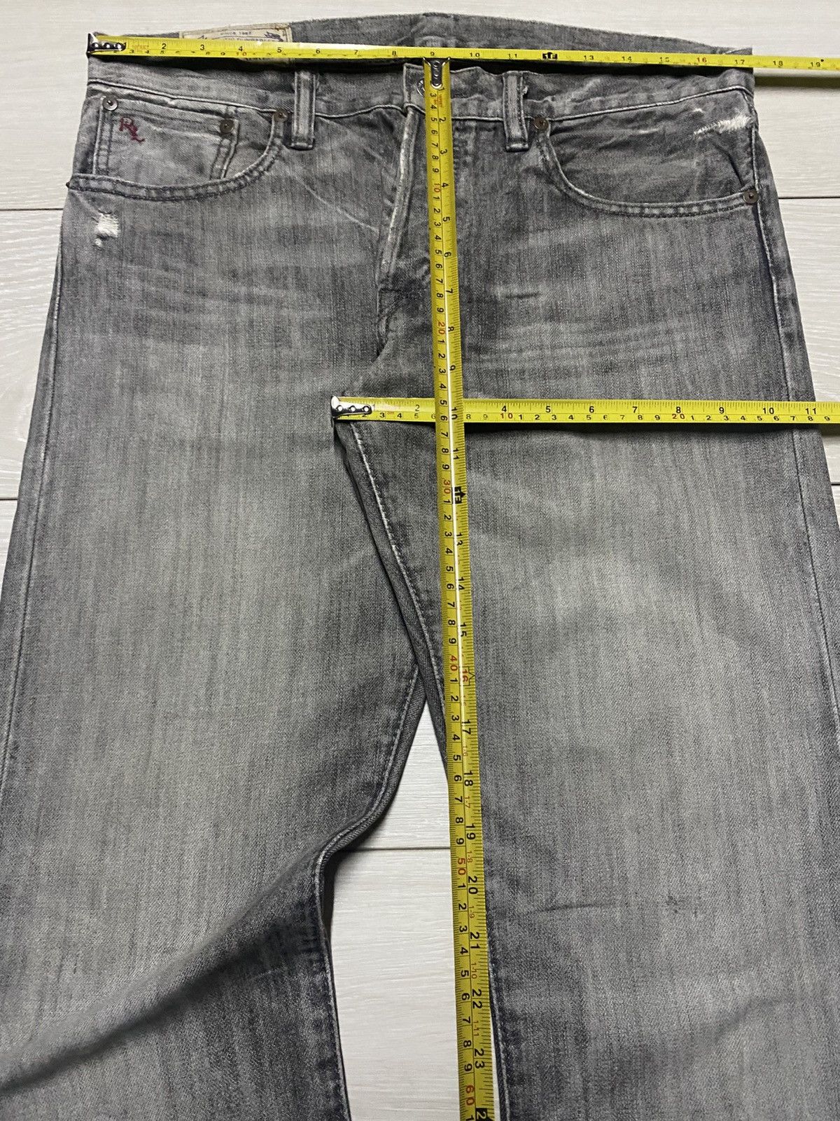 Polo Ralph Lauren Vintage Polo Ralph Lauren Authentic Dungaree Jeans Size US 34 / EU 50 - 14 Thumbnail