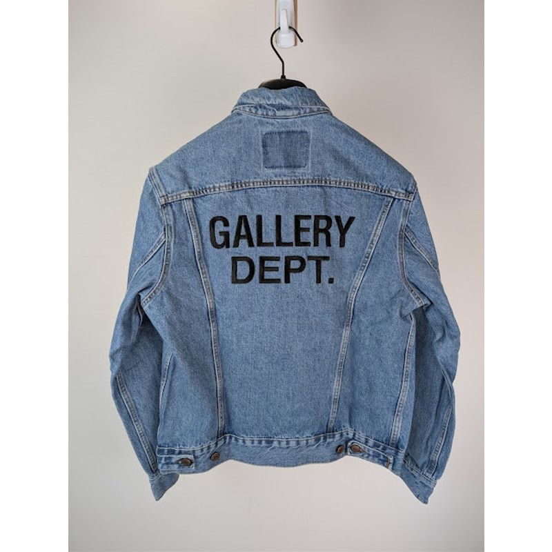 Gallery Dept. o1rshd1 Classic Levi's Trucker Denim jacket Indigo Blue Size US M / EU 48-50 / 2 - 10 Thumbnail
