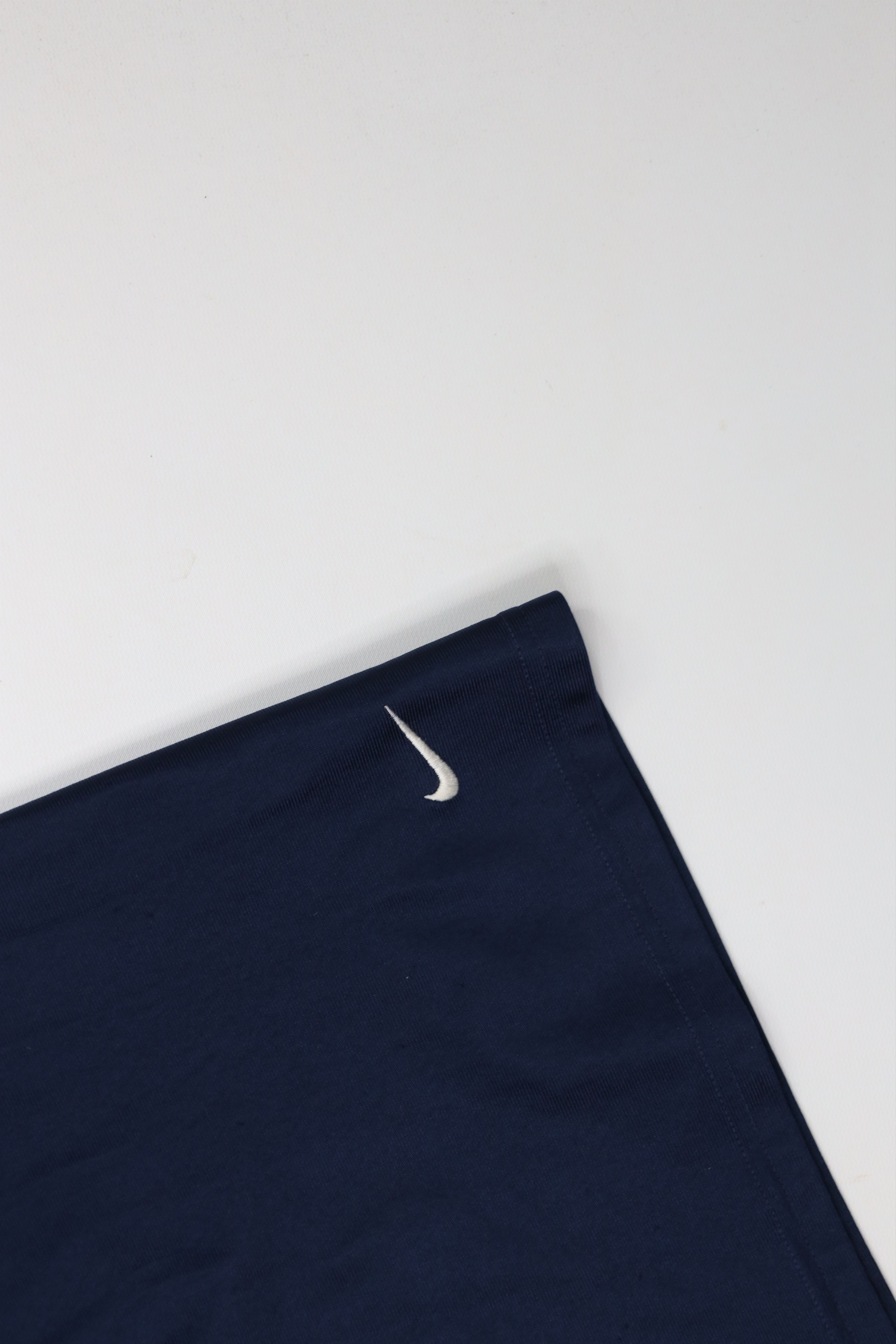 Nike Vintage Nike Mini Swoosh Silky Polyester Shorts Blue Dazzle Size US 36 / EU 52 - 5 Thumbnail