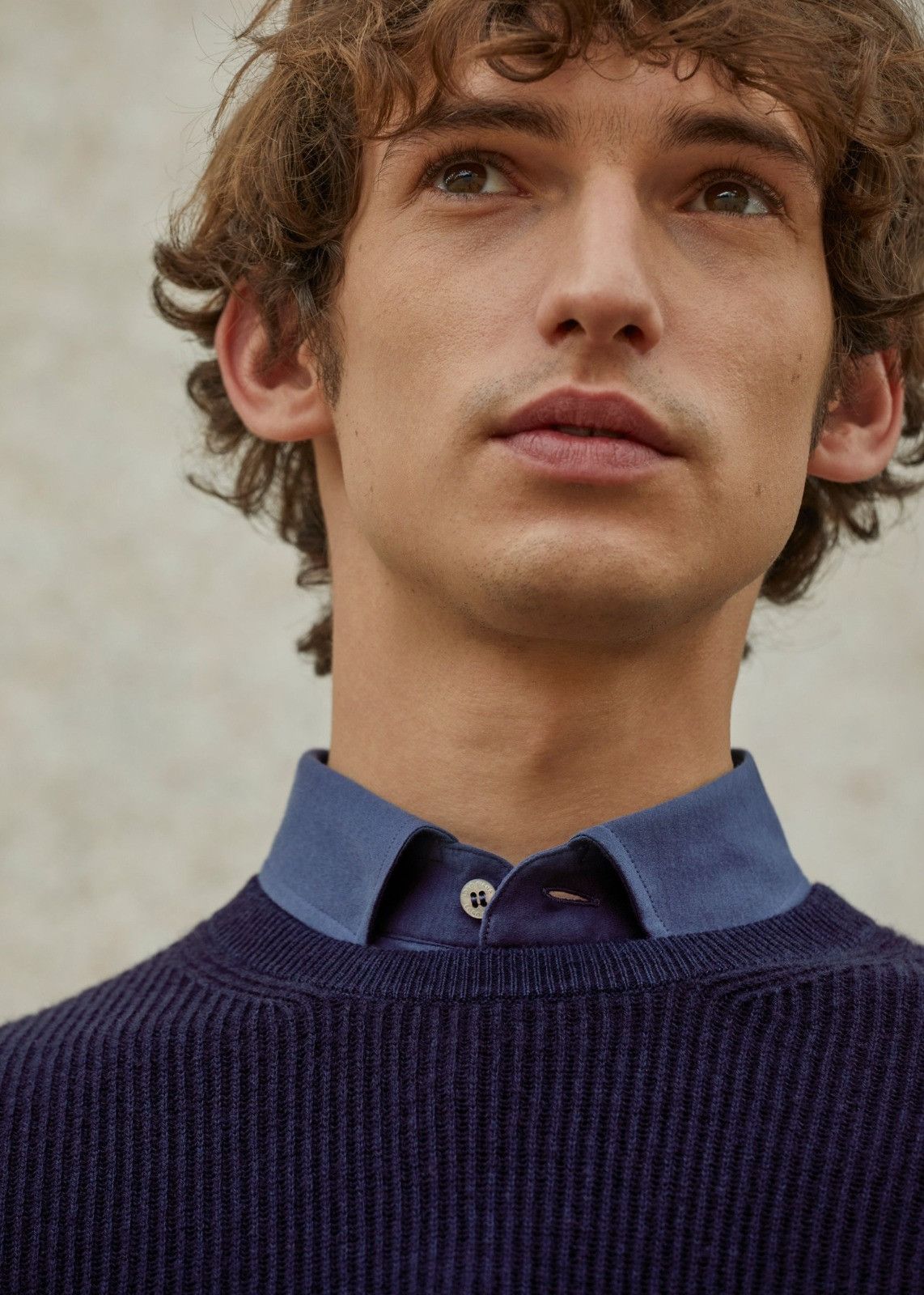 Loro Piana o1srvl11e1124 Roundneck Cashmere Sweater in Blue Size US L / EU 52-54 / 3 - 2 Thumbnail