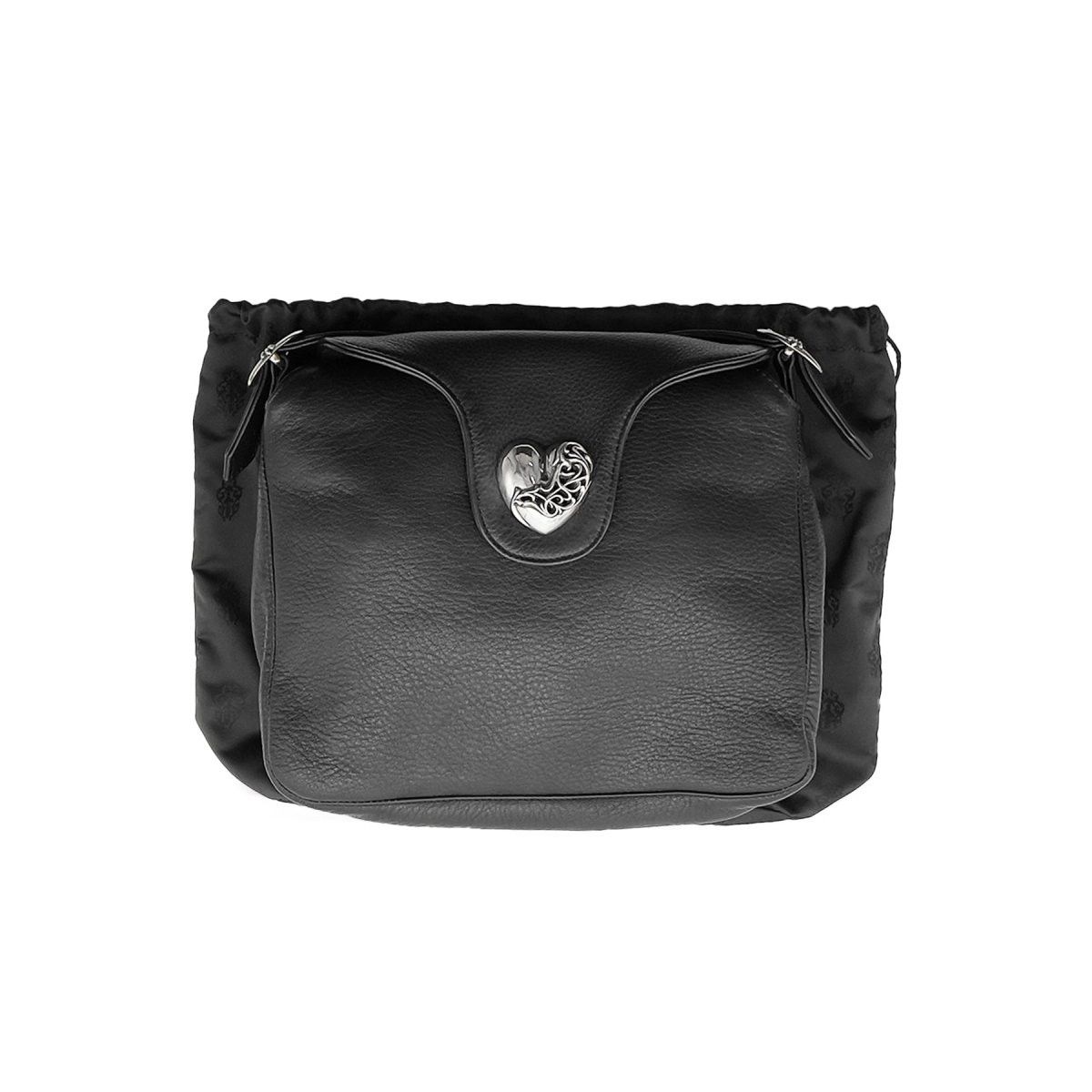 Chrome Hearts Chrome Hearts Heart Vine Leather Shoulder Bag Size ONE SIZE - 4 Thumbnail