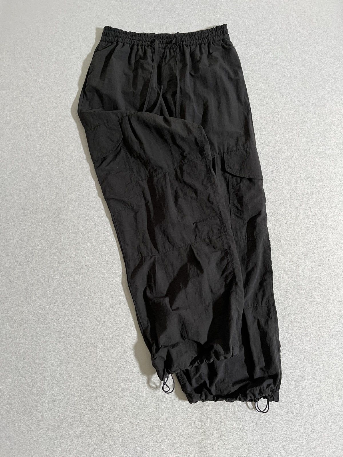 POST ARCHIVE FACTION (PAF) Belier Atelier Drizzle Cargo Pants Khaki Grey Size US 31 - 3 Thumbnail
