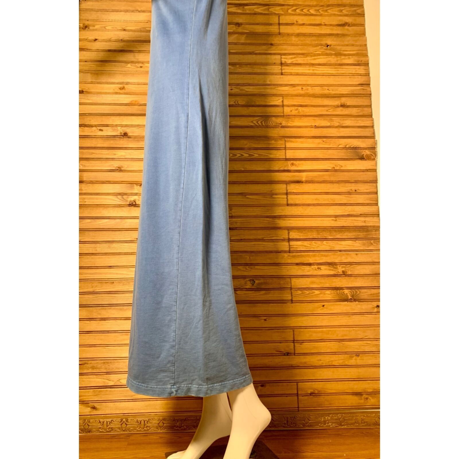 Other Vtg 90s Dusty Blue Marsh Landing Maxi Body Con Tshirt Dress Size S / US 4 / IT 40 - 7 Thumbnail