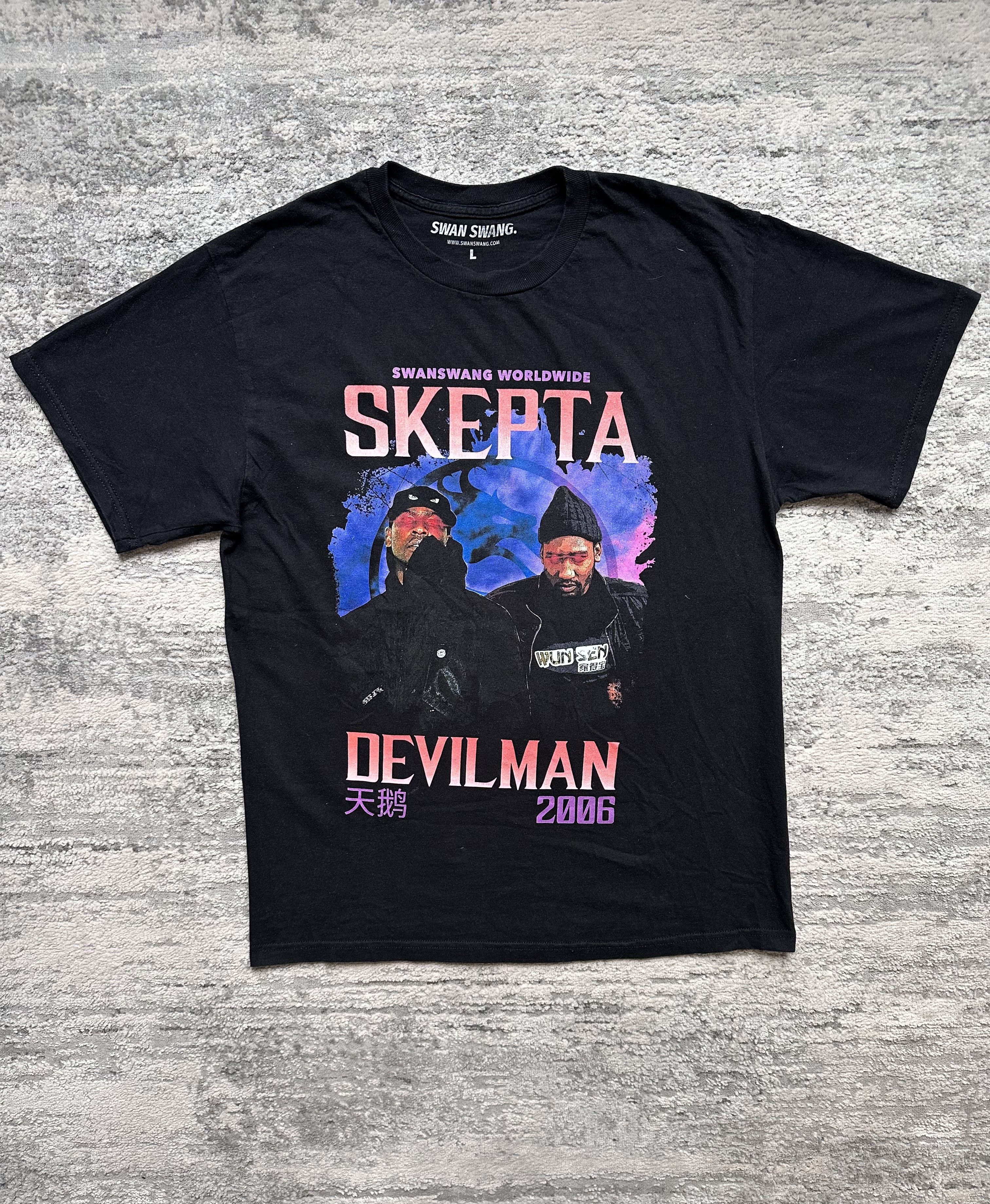 Skepta Swan Swang Skepta Devilman t shirt Size US L / EU 52-54 / 3 - 1 Thumbnail