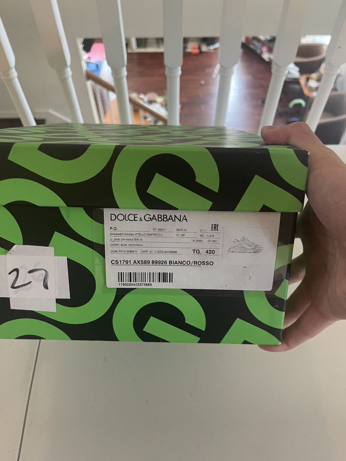Dolce & Gabbana Dolce And Gabbana Sneakers Size 8US OG ALL Size US 8 / EU 41 - 10 Thumbnail
