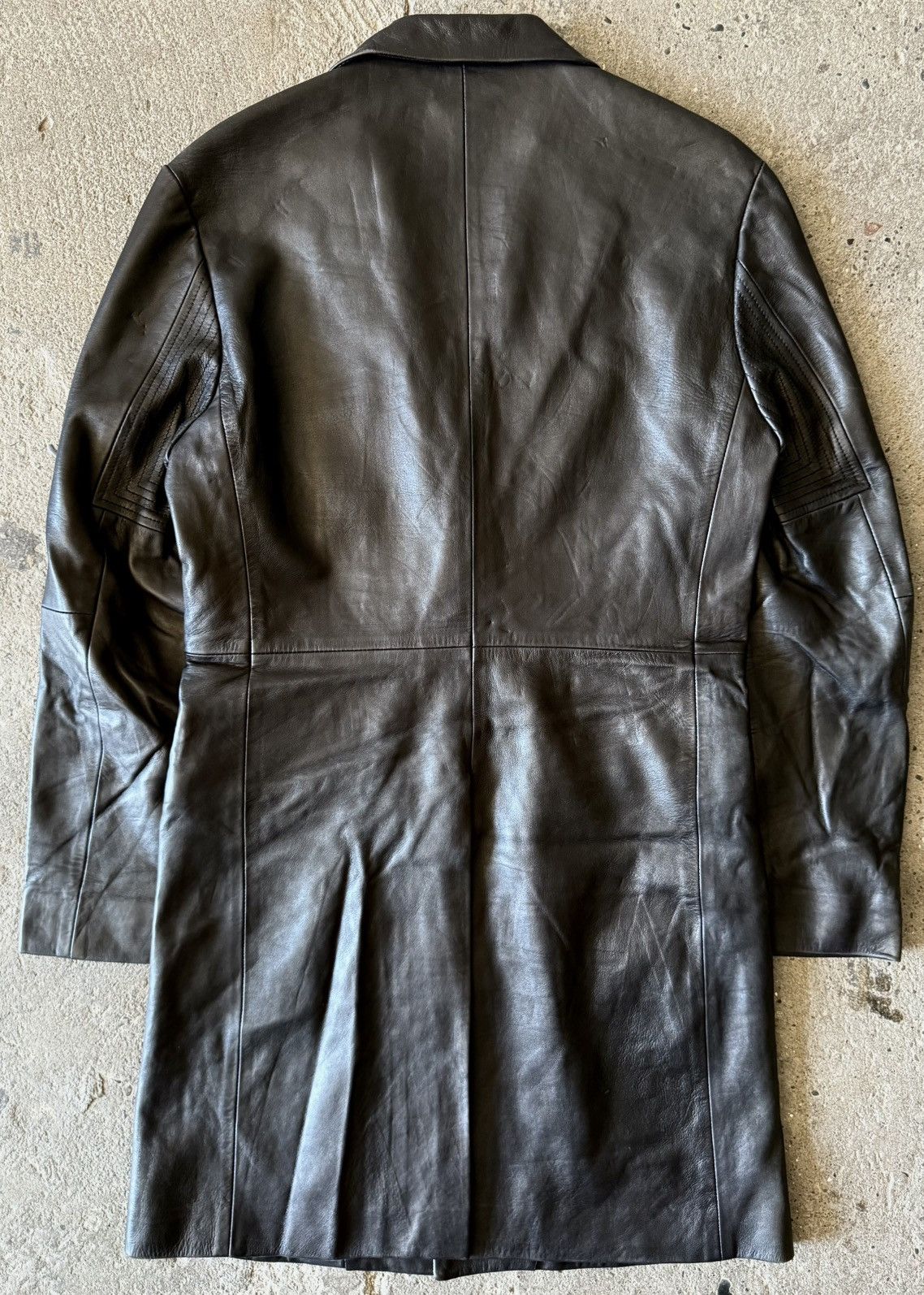 Gucci × Tom Ford Archive Gucci - Tom Ford - Lamb Skin - Leather Coat Size US M / EU 48-50 / 2 - 14 Thumbnail