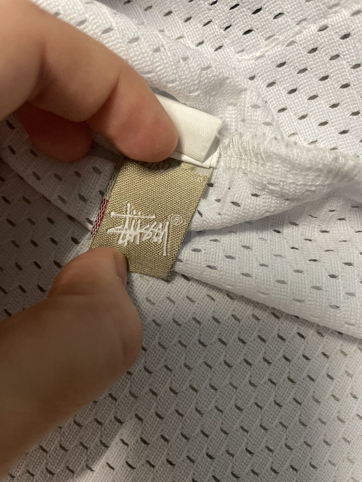 Stussy × Vintage Vintage Stussy Jersey Big Logo Size US L / EU 52-54 / 3 - 8 Thumbnail