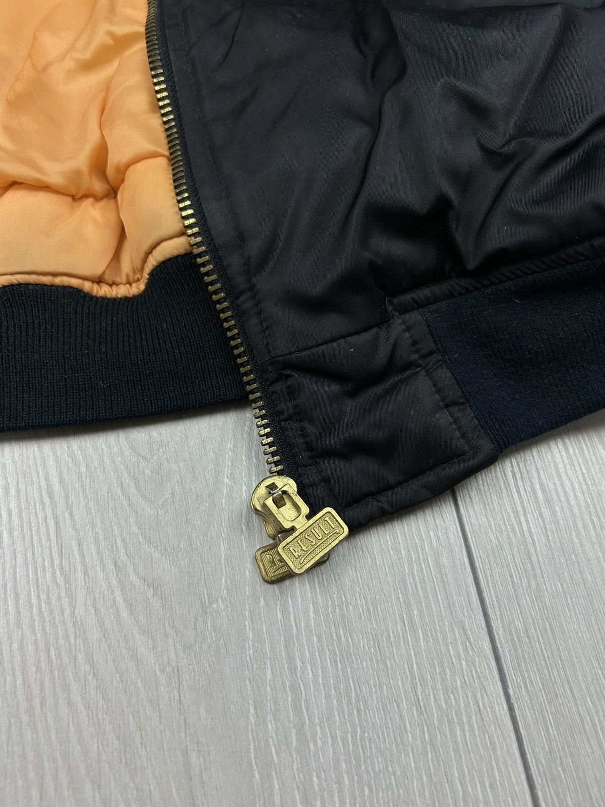 Japanese Brand × Vintage Aviation Flight Vintage Jacket MA-1 USA size XL Size US XL / EU 56 / 4 - 4 Thumbnail